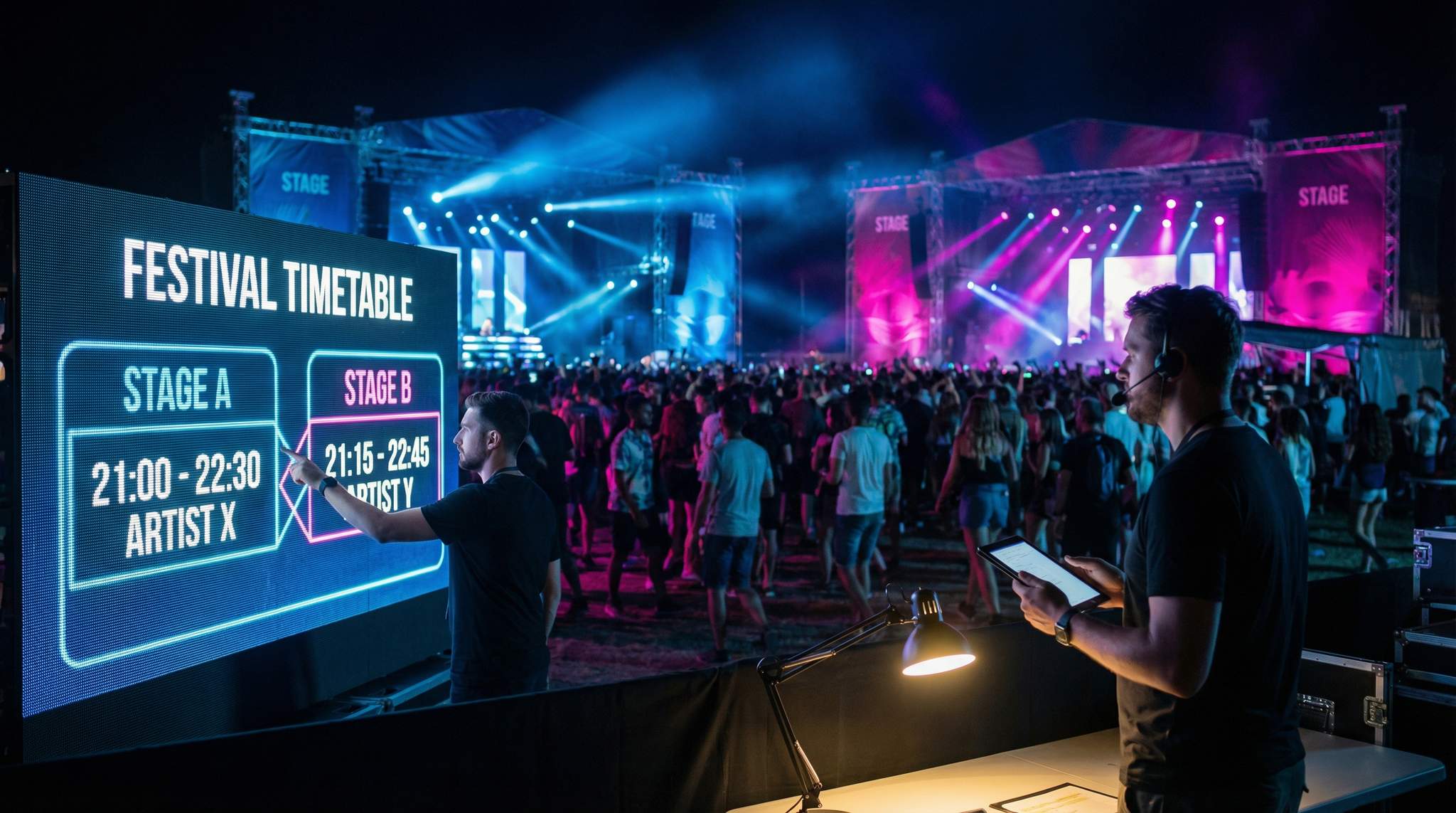 The Art of the Festival Running Order: Mastering Set Times and Stage Scheduling