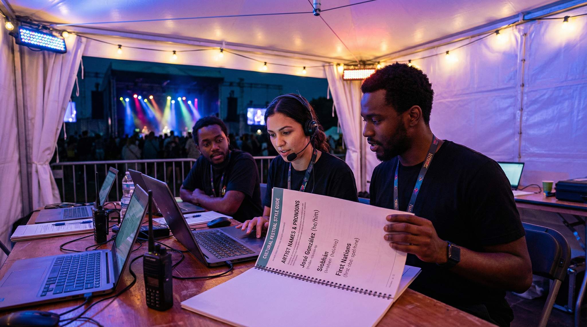 The Cultural Festival Style Guide: Names, Pronouns, and Context