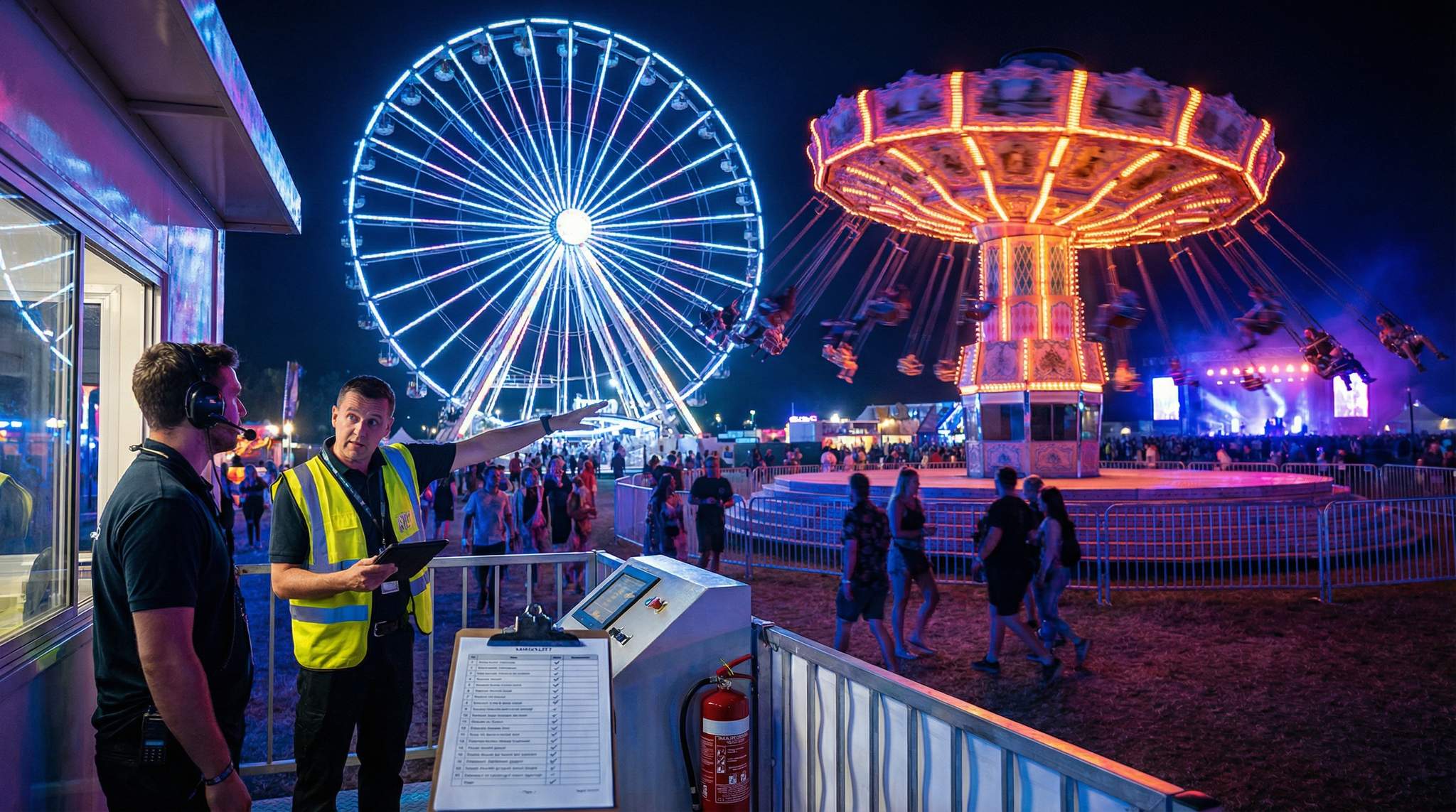 Thrills Without Spills: Safely Integrating Carnival Rides at Festivals