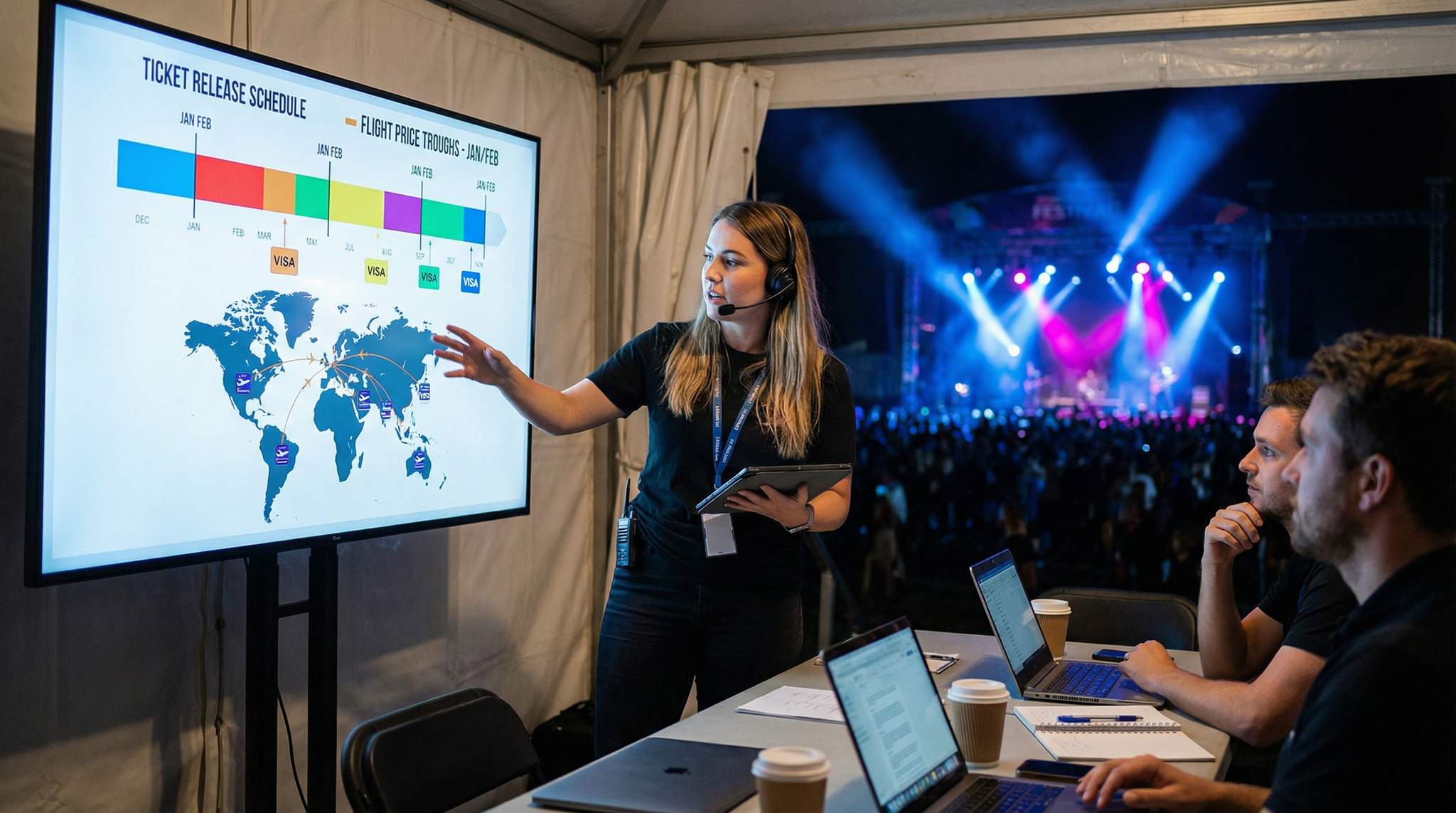 Tiered Festival Ticket Releases Aligned to Flight Cycles: Urgency Without Losing Trust