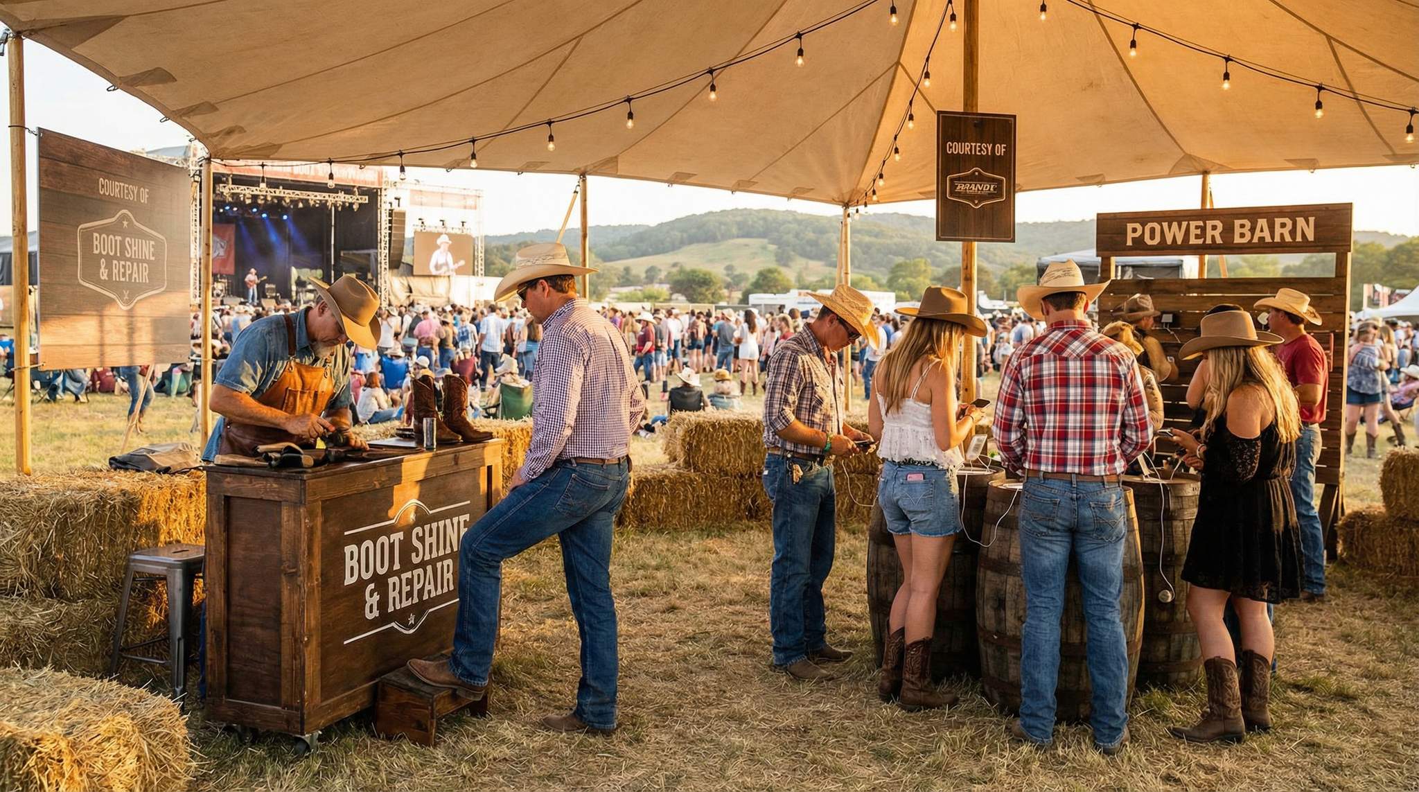 Truck, Boot, and Outdoor Festival Sponsors that Add Utility