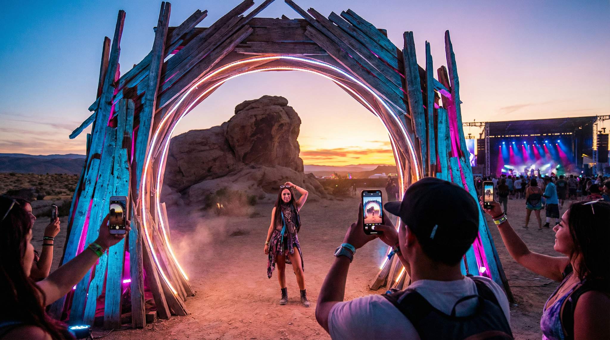 UGC Capture Design: The Destination as a Festival Character