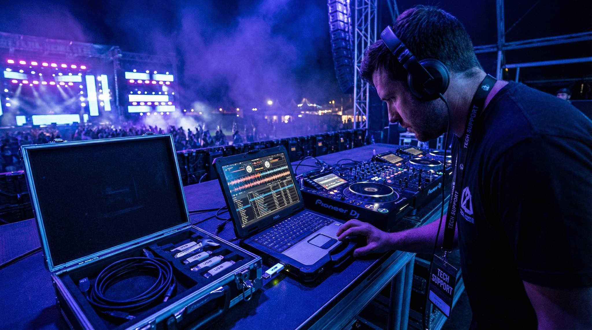 USB Hygiene and Deck Firmware Discipline at Bass Music Festivals