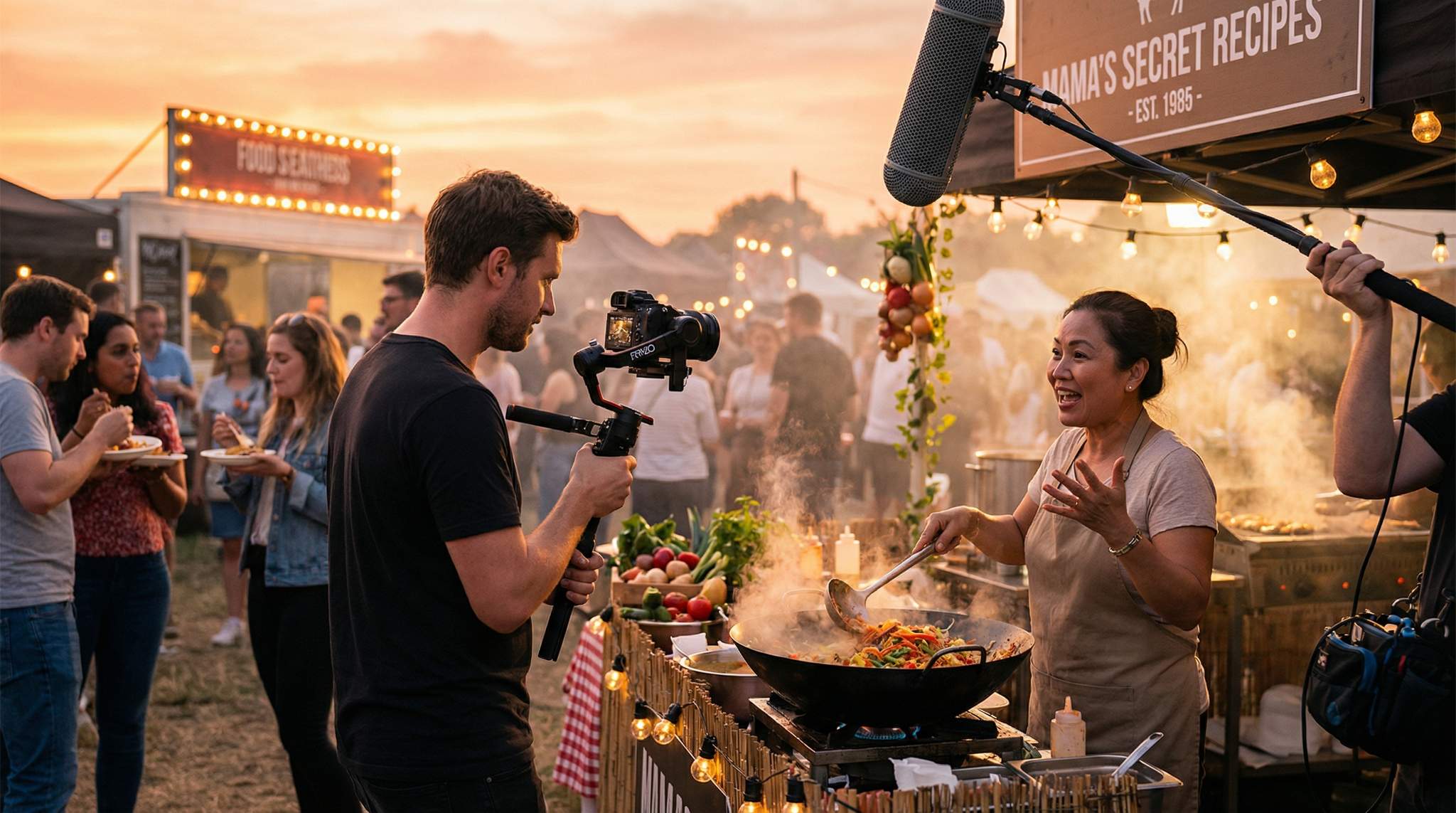Vendor Content Capture: Fueling Your Food Festival Content Engine with Recipes & Origin Stories