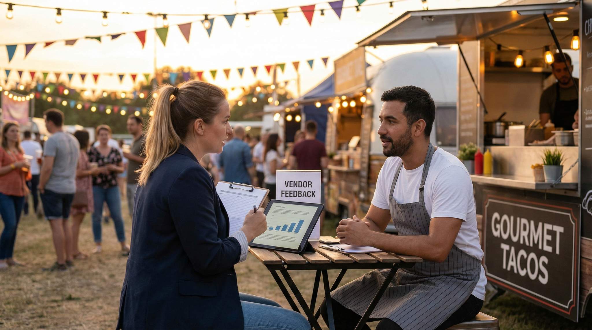 Vendor Debriefs, Data Sharing, and Renewal Offers: Building a Loyal Vendor Base for Food Festivals