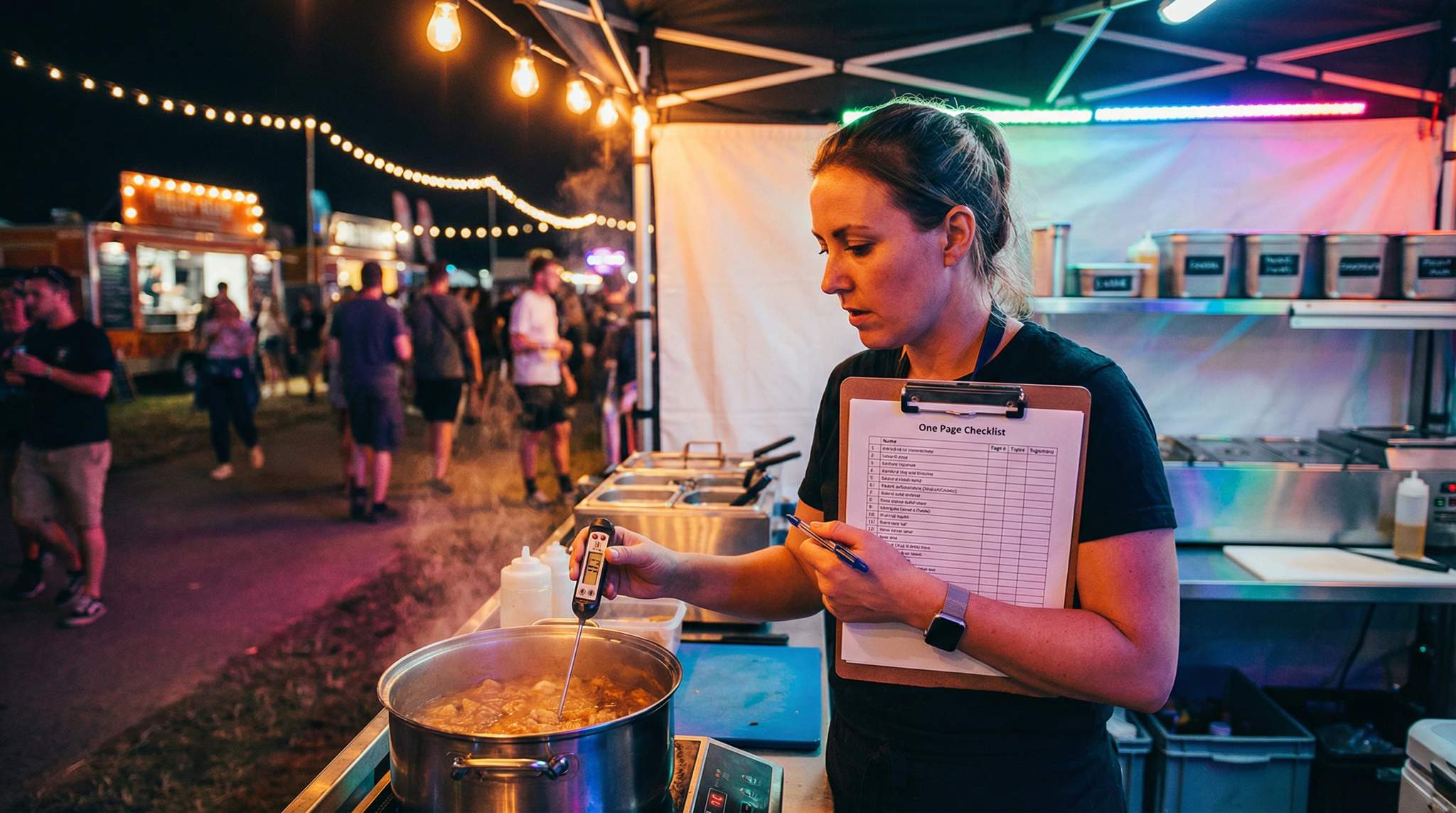 Vendor Pre-Inspection Checklists: How One Page Can Boost Food Festival Pass Rates