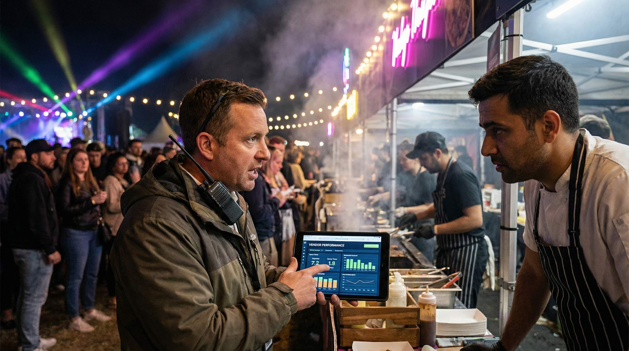 Vendor SLAs & Performance Dashboards: Coaching Food Festival Vendors in Real Time