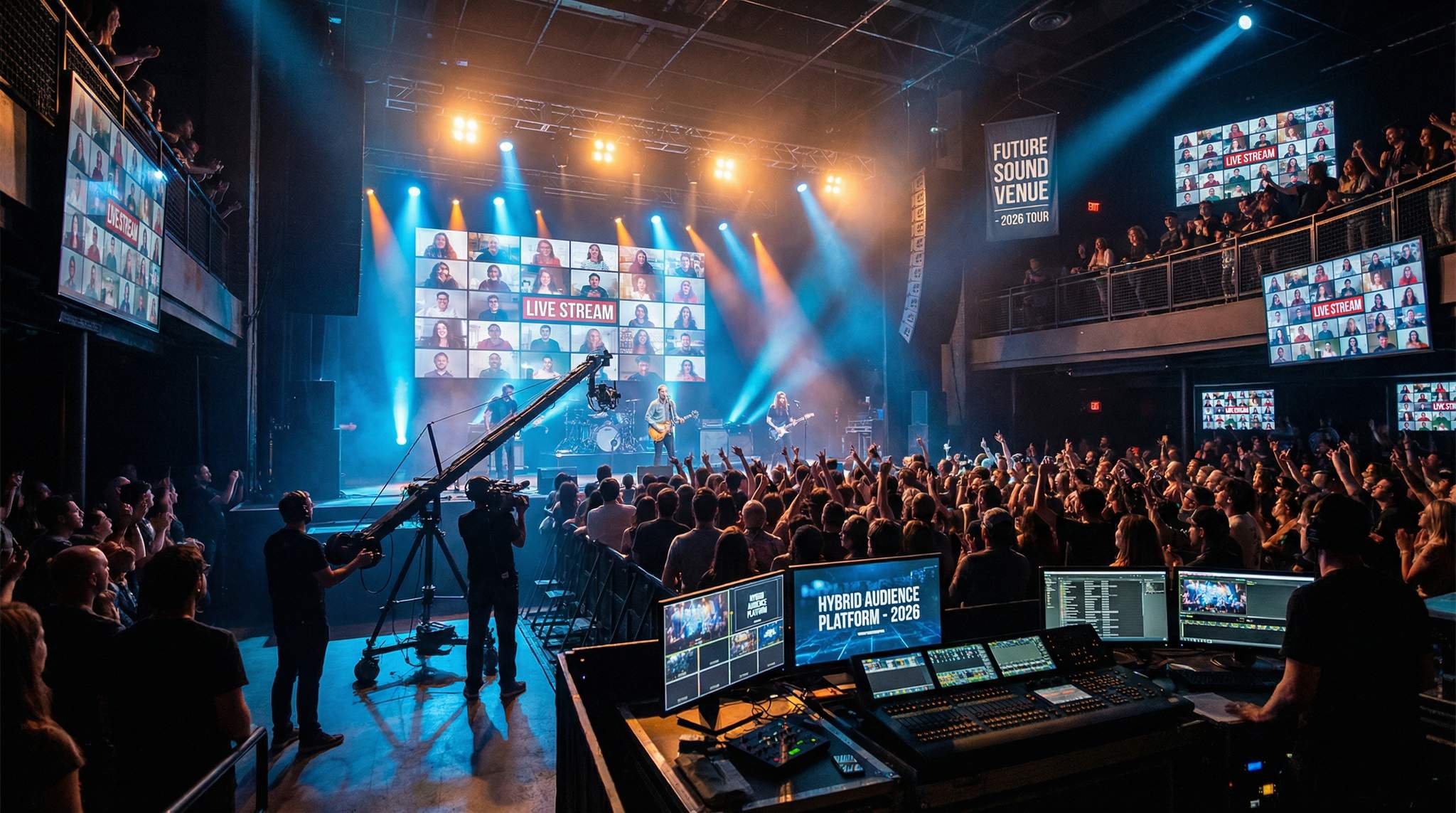 Venues Go Hybrid in 2026: Blending Live and Virtual Audiences for New Growth