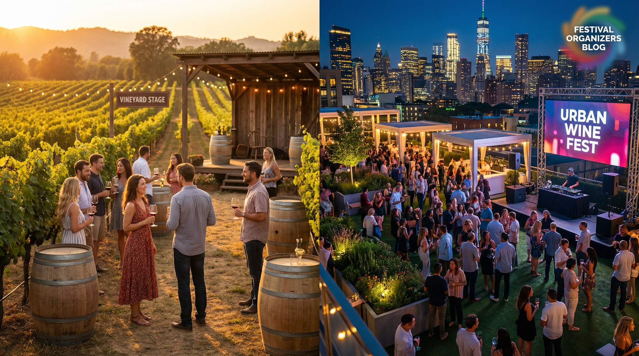 Vineyard vs Urban Sites: Choosing a Home for Your Wine Festival