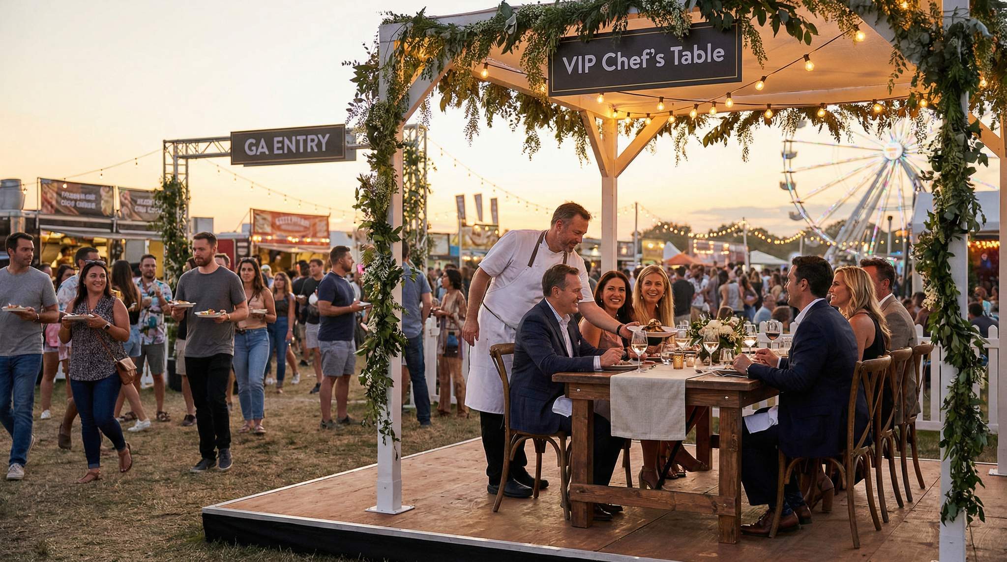 VIP Programs at Food Festivals: Chef&rsquo;s Tables & Early Entry