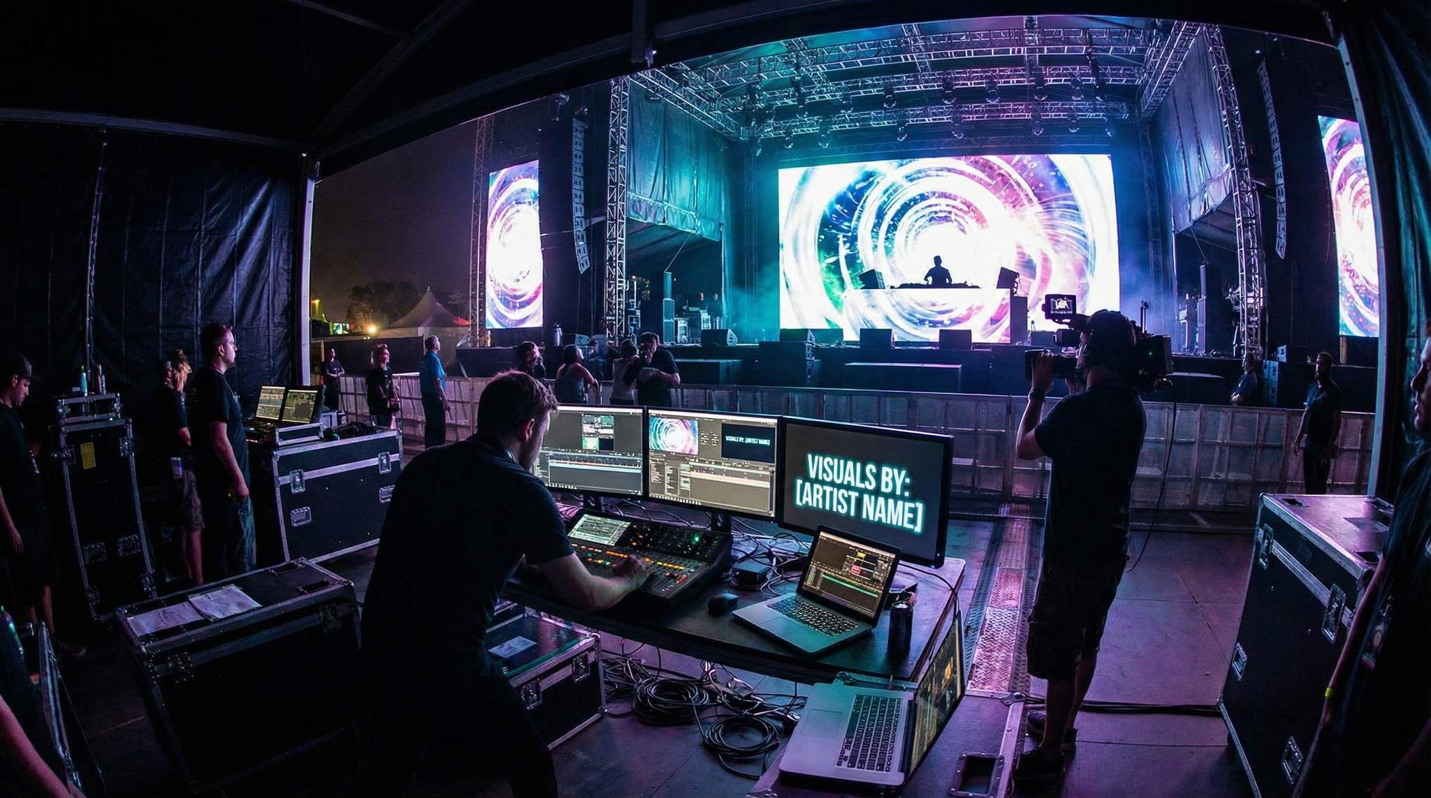VJ Rights & Recorded Festival Sets: Visual Ownership, Streaming and Credit