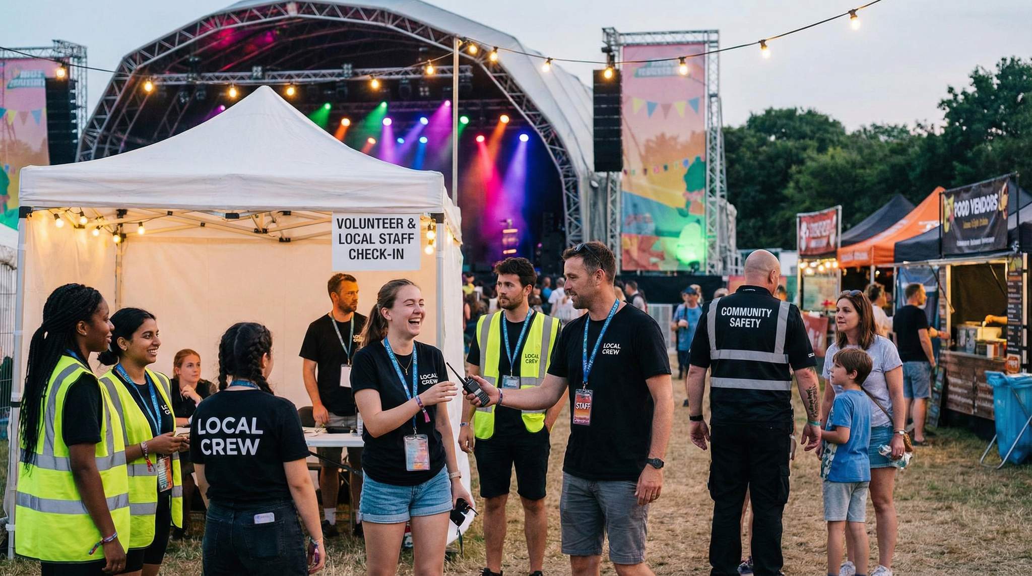 Volunteering and Local Workforce: Engaging the Community at Festivals
