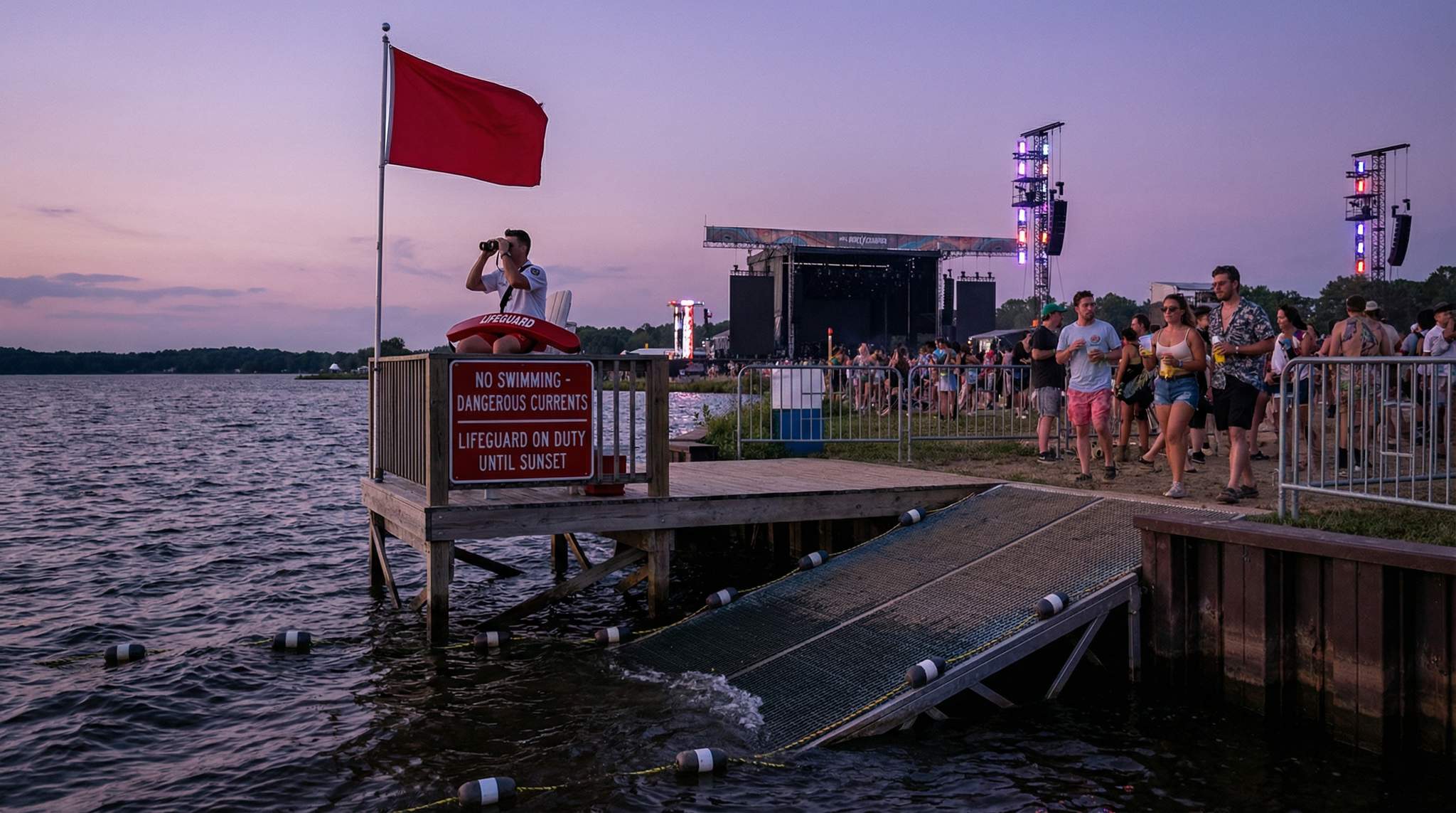 Waterfront Safety at Festivals: Lifeguards, Docks, and Currents