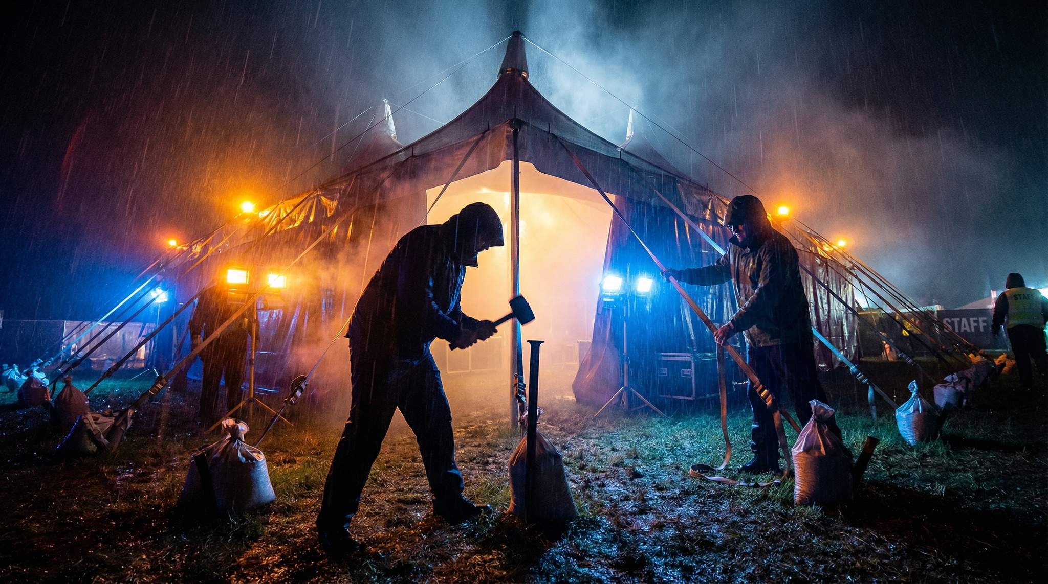 Weather-Proofing Festival Tents and Structures