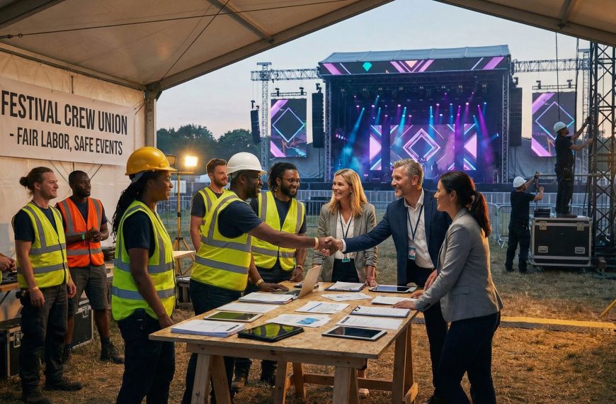 When Crew Unionize: Navigating the New Era of Organized Labor in Festivals
