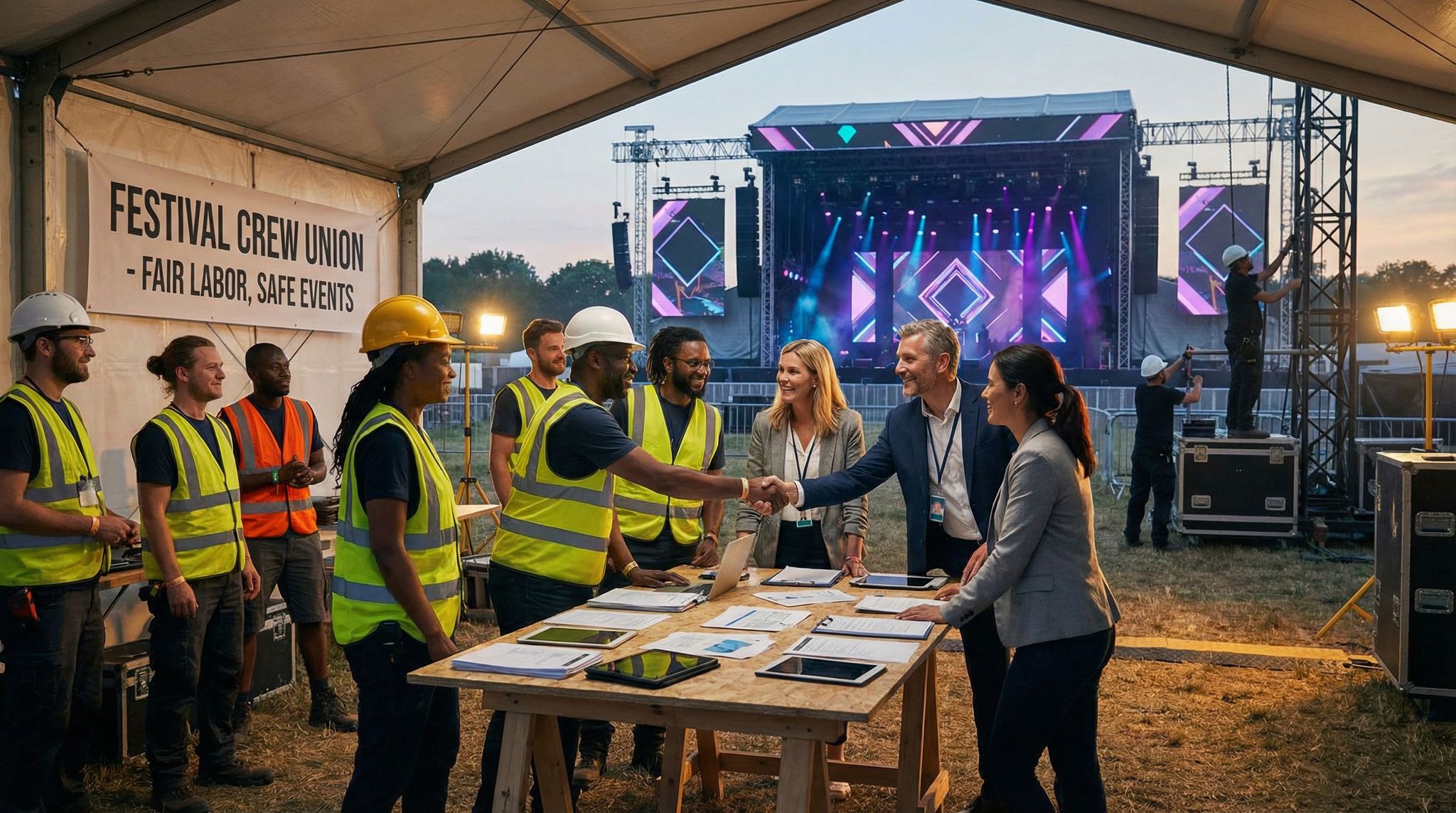 When Crew Unionize: Navigating the New Era of Organized Labor in Festivals