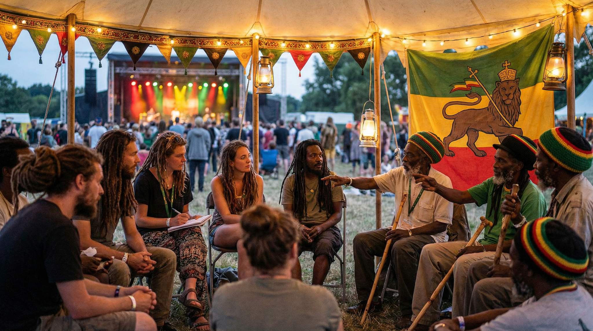 Working With Rastafari Communities Respectfully at Reggae Festivals