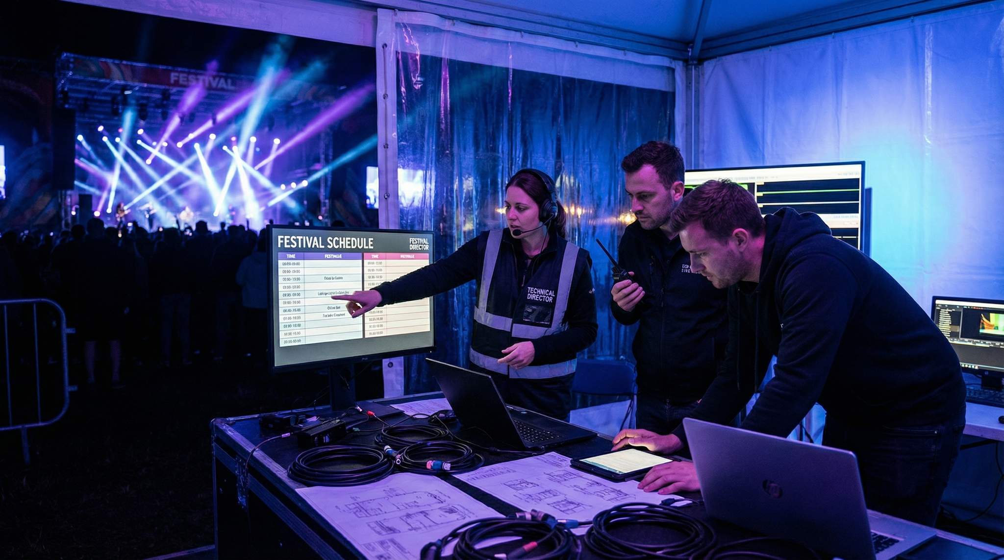 Your Core Team for Electronic Festivals