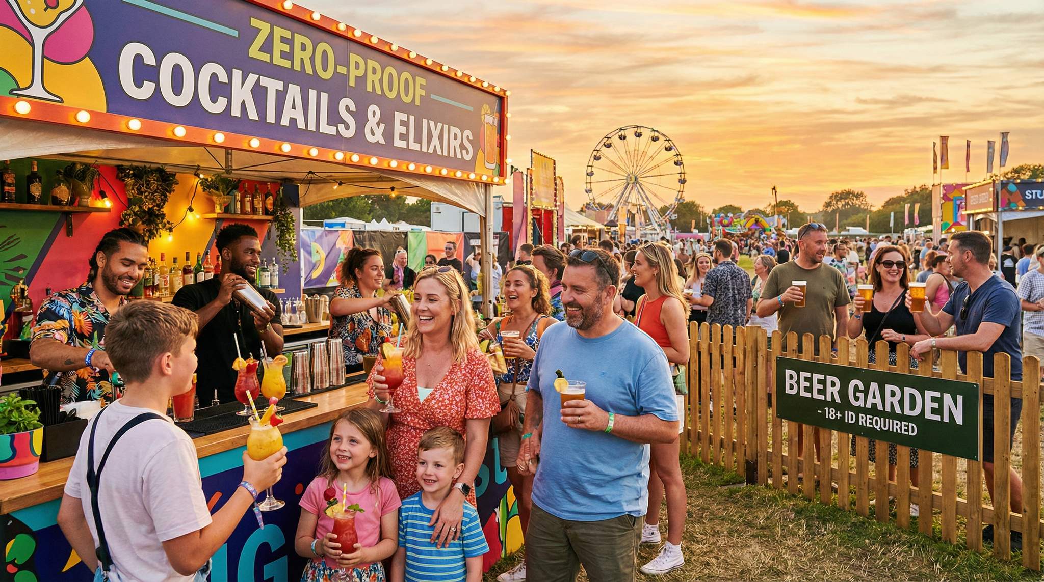 Zero-Proof Festival Culture: Alcohol Perimeters and Alternatives