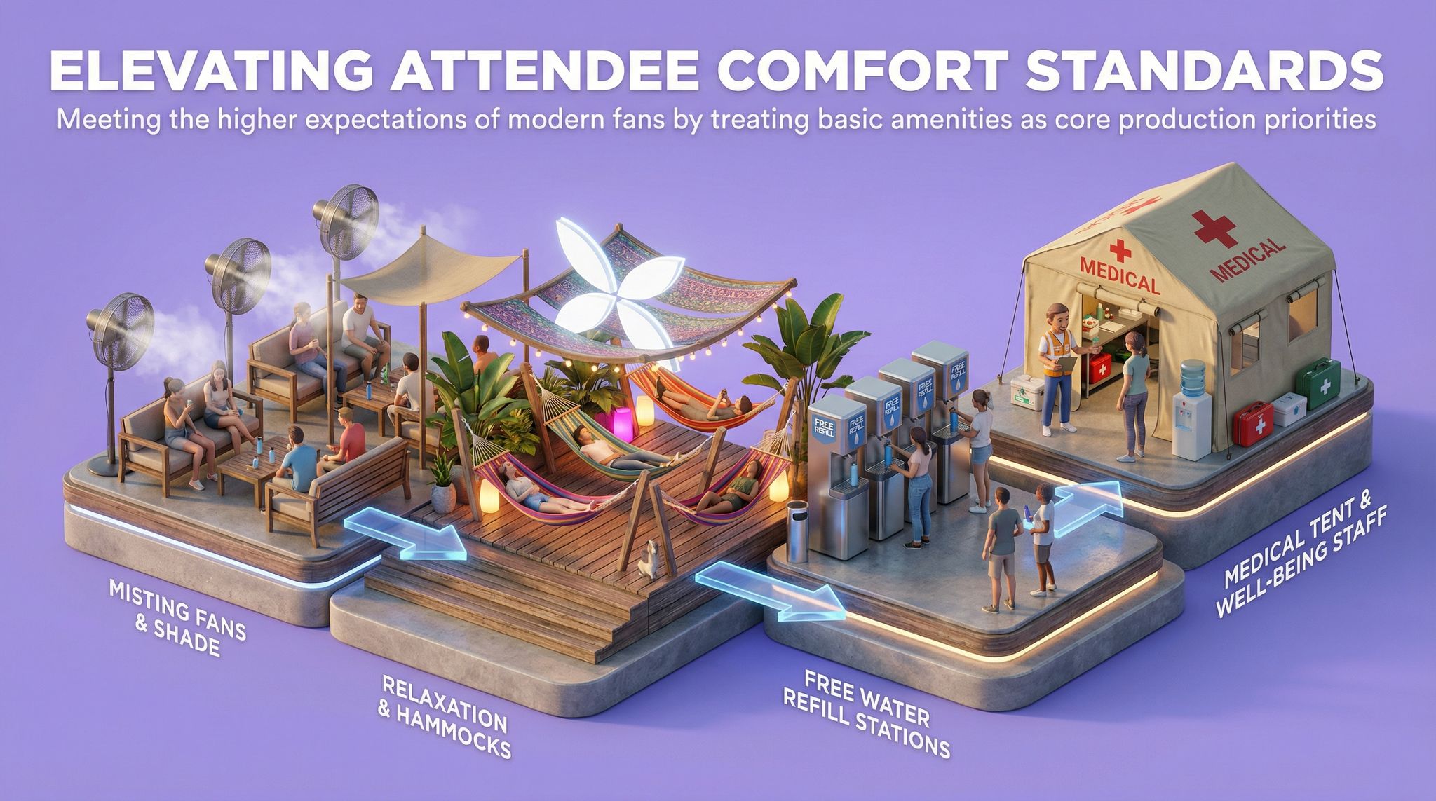 Elevating Attendee Comfort Standards