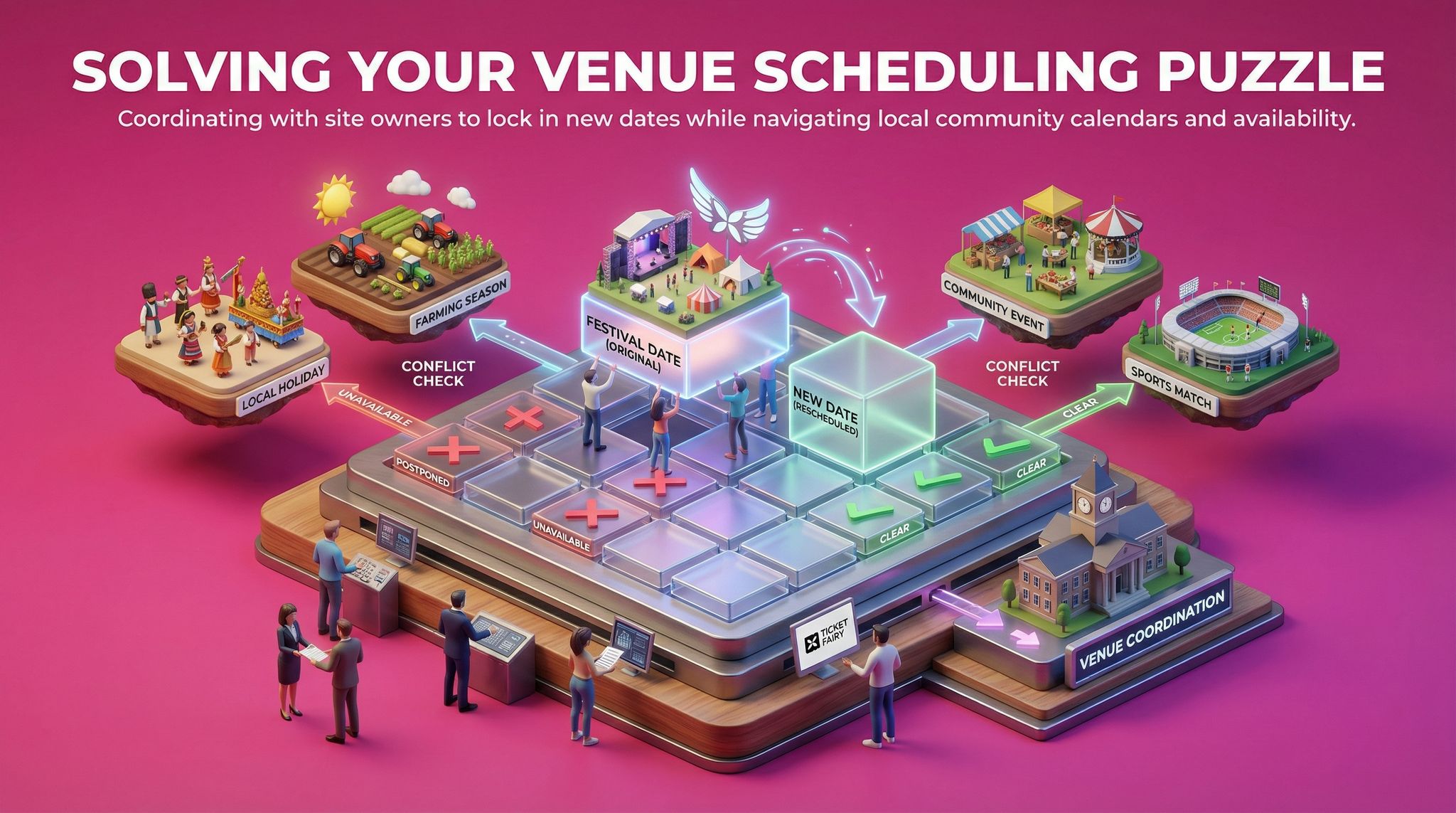 Solving Your Venue Scheduling Puzzle