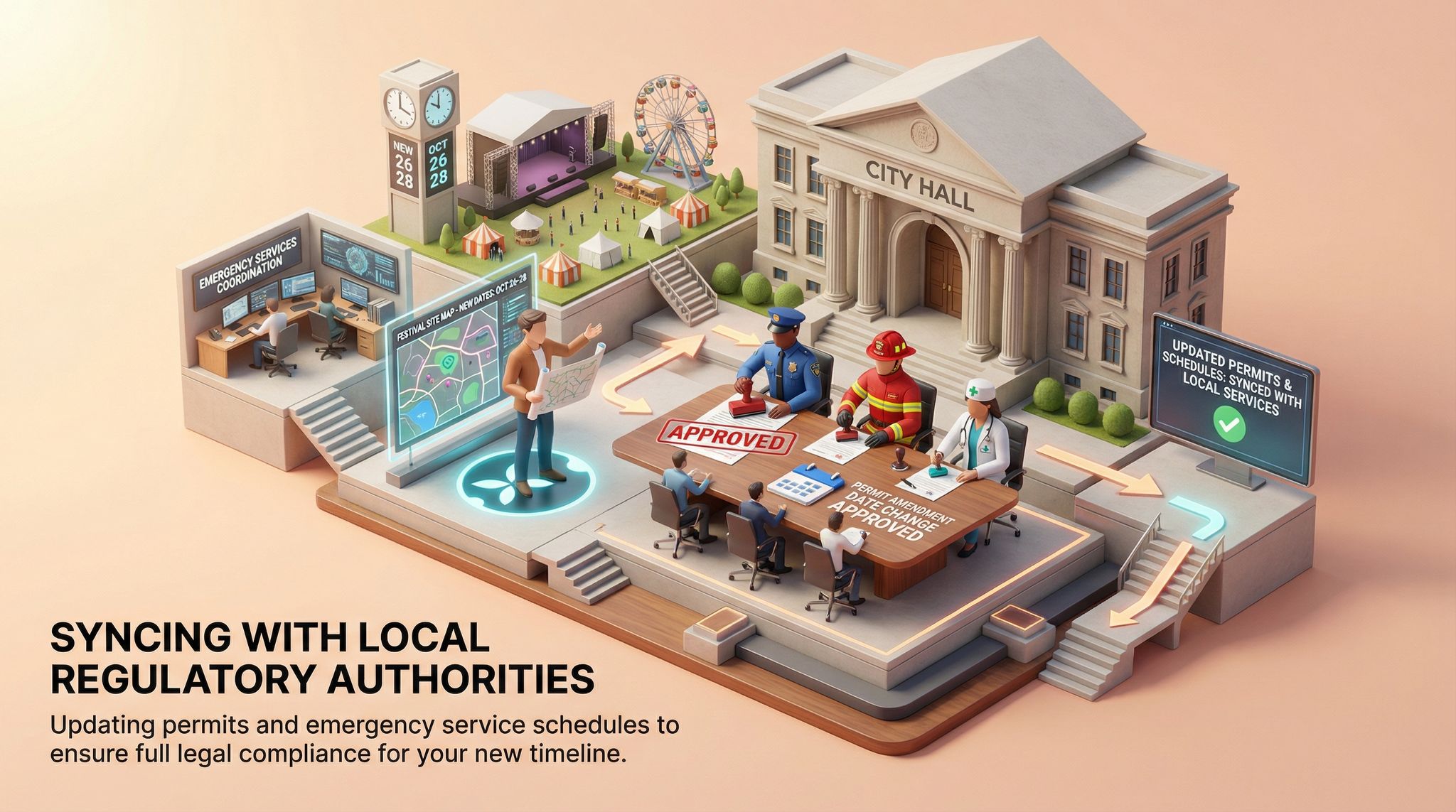 Syncing With Local Regulatory Authorities