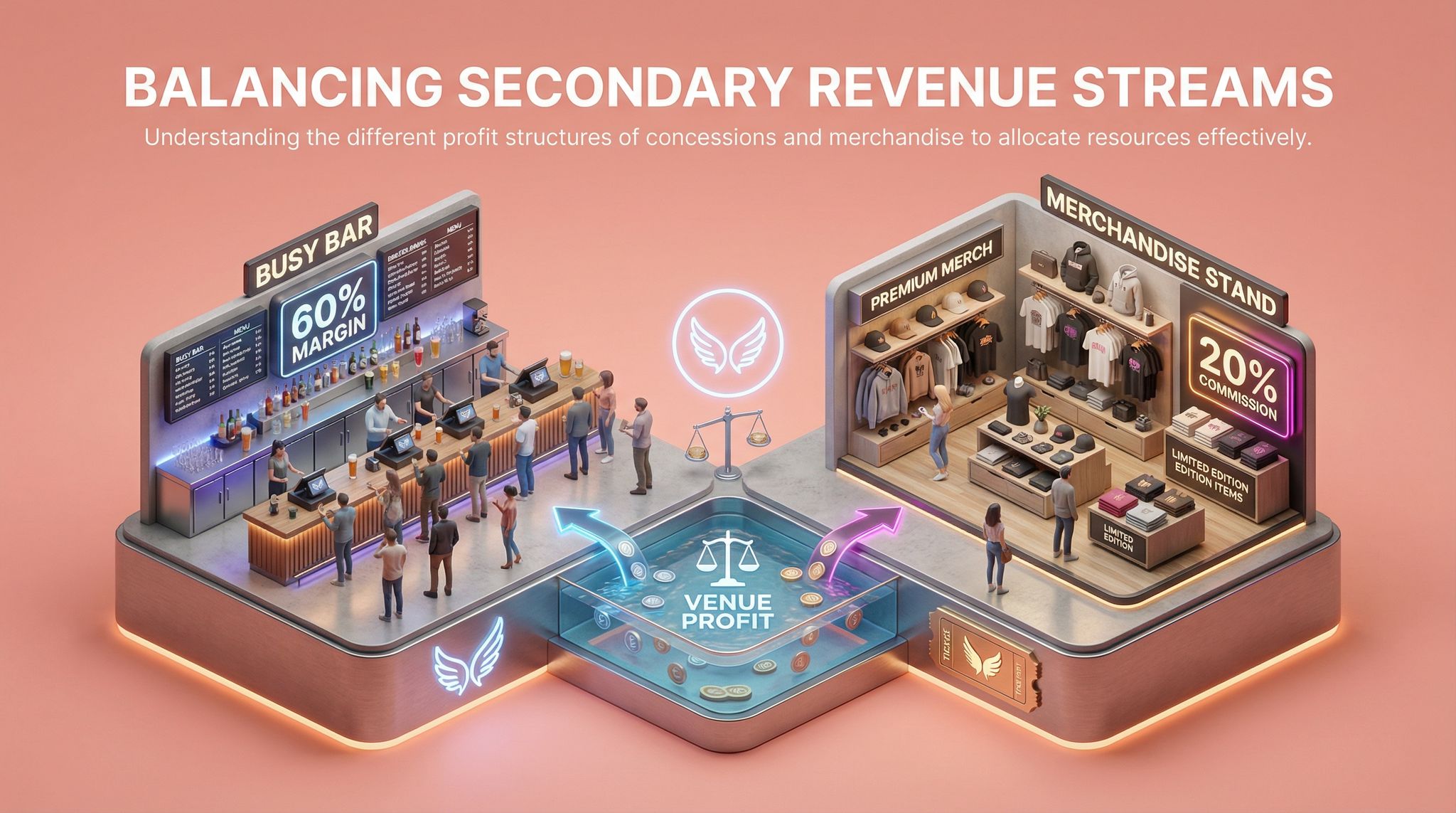 Balancing Secondary Revenue Streams