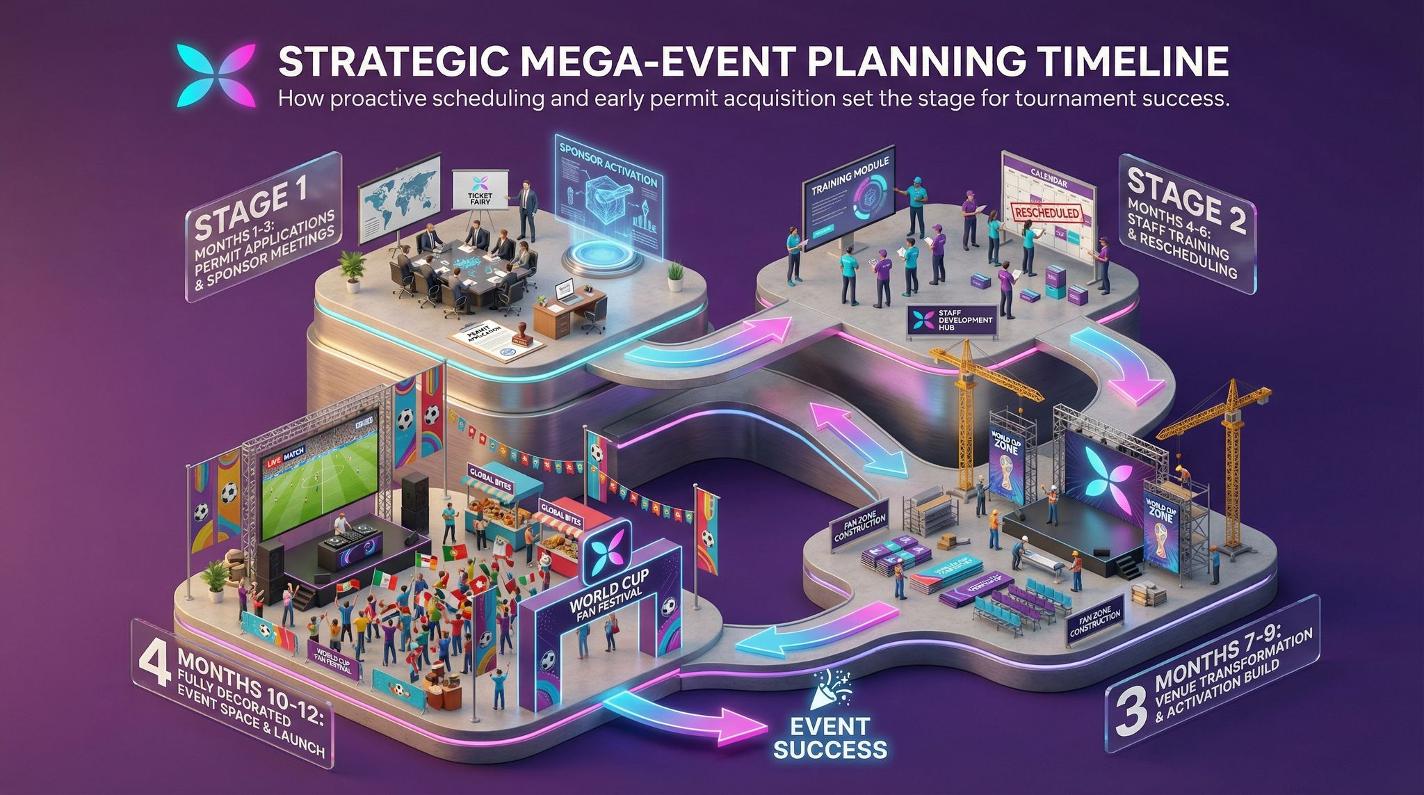 Strategic Mega-Event Planning Timeline