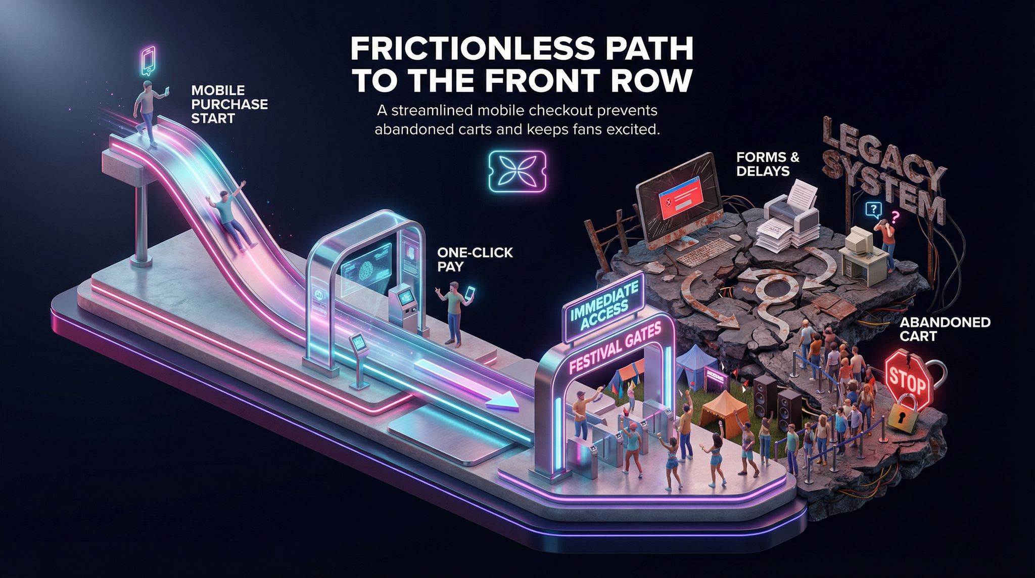 Frictionless Path to the Front Row