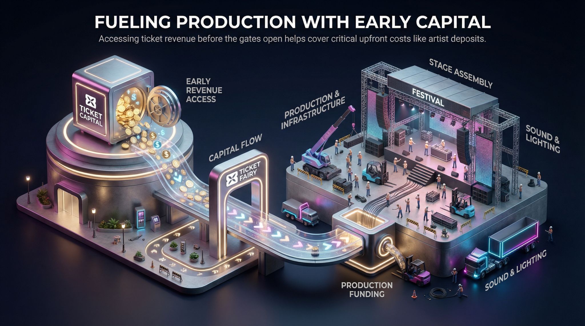 Fueling Production with Early Capital