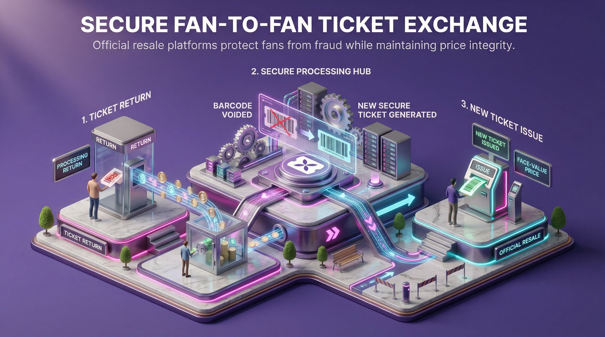 Secure Fan-to-Fan Ticket Exchange