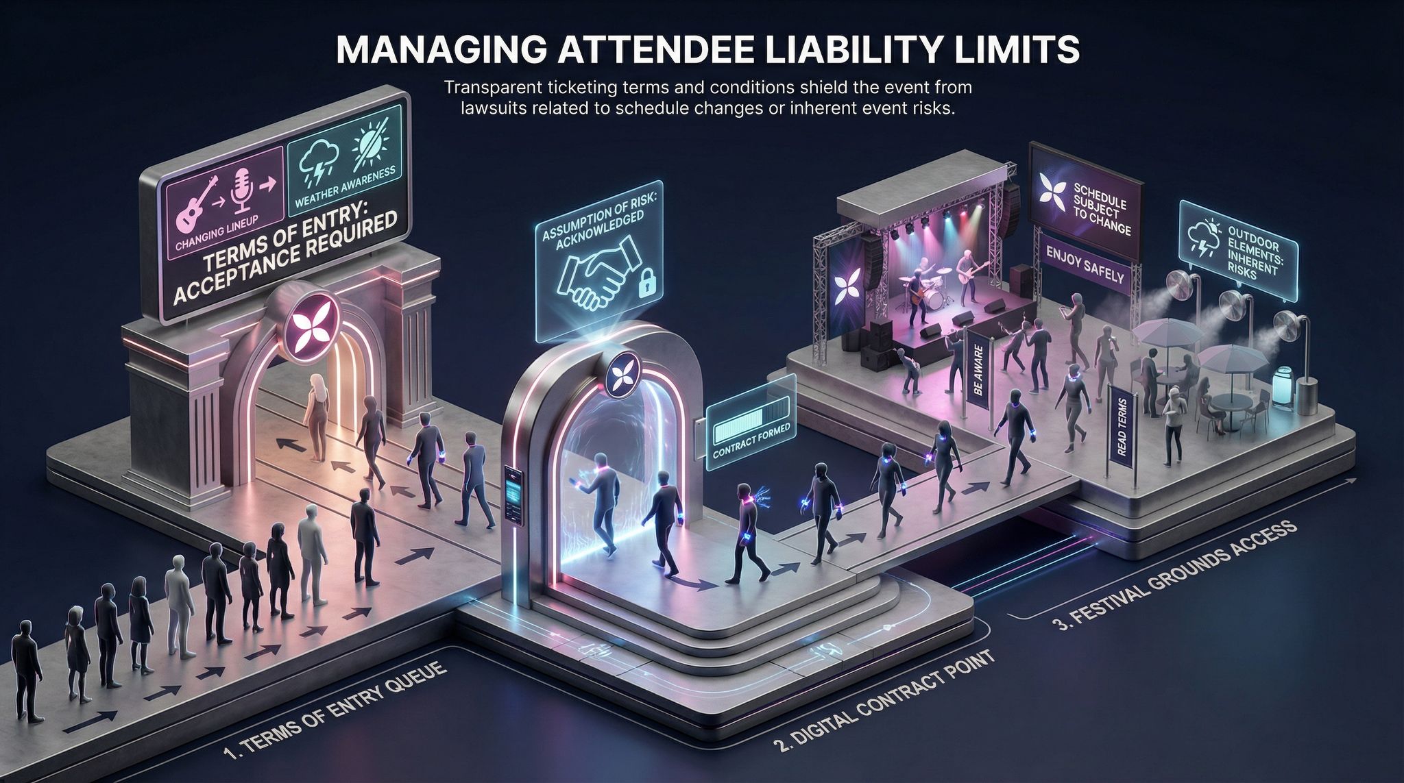 Managing Attendee Liability Limits