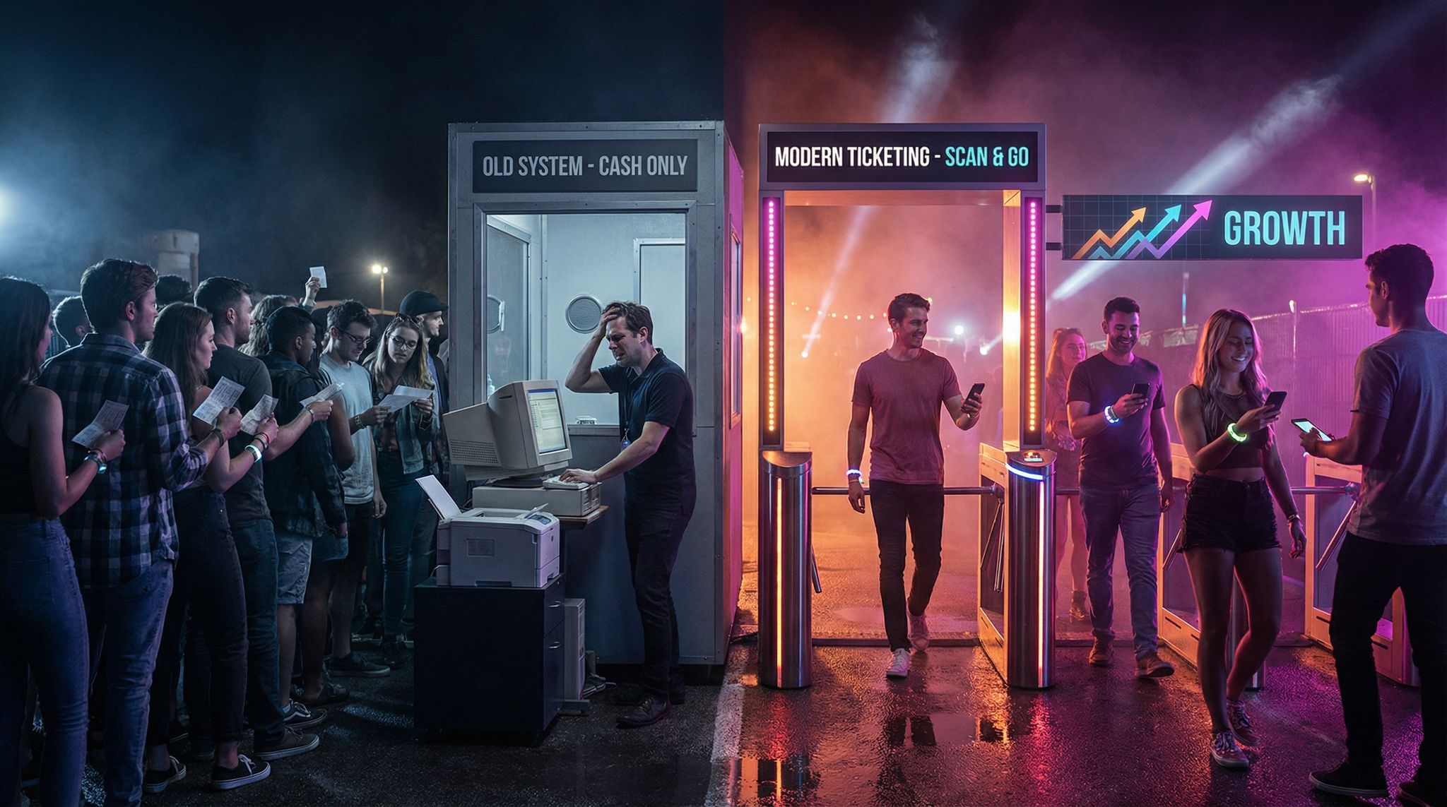 Stuck in a Ticketing Rut: How Outdated Platforms Hold Back Your Festival (and What to Do About It)