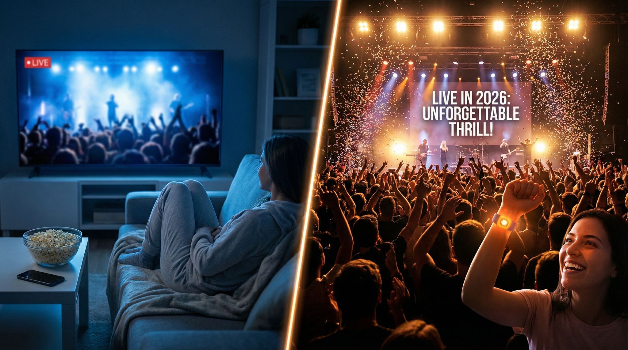 Winning the Battle Against the Couch: Convincing Stay-at-Home Fans to Attend Live Events in 2026