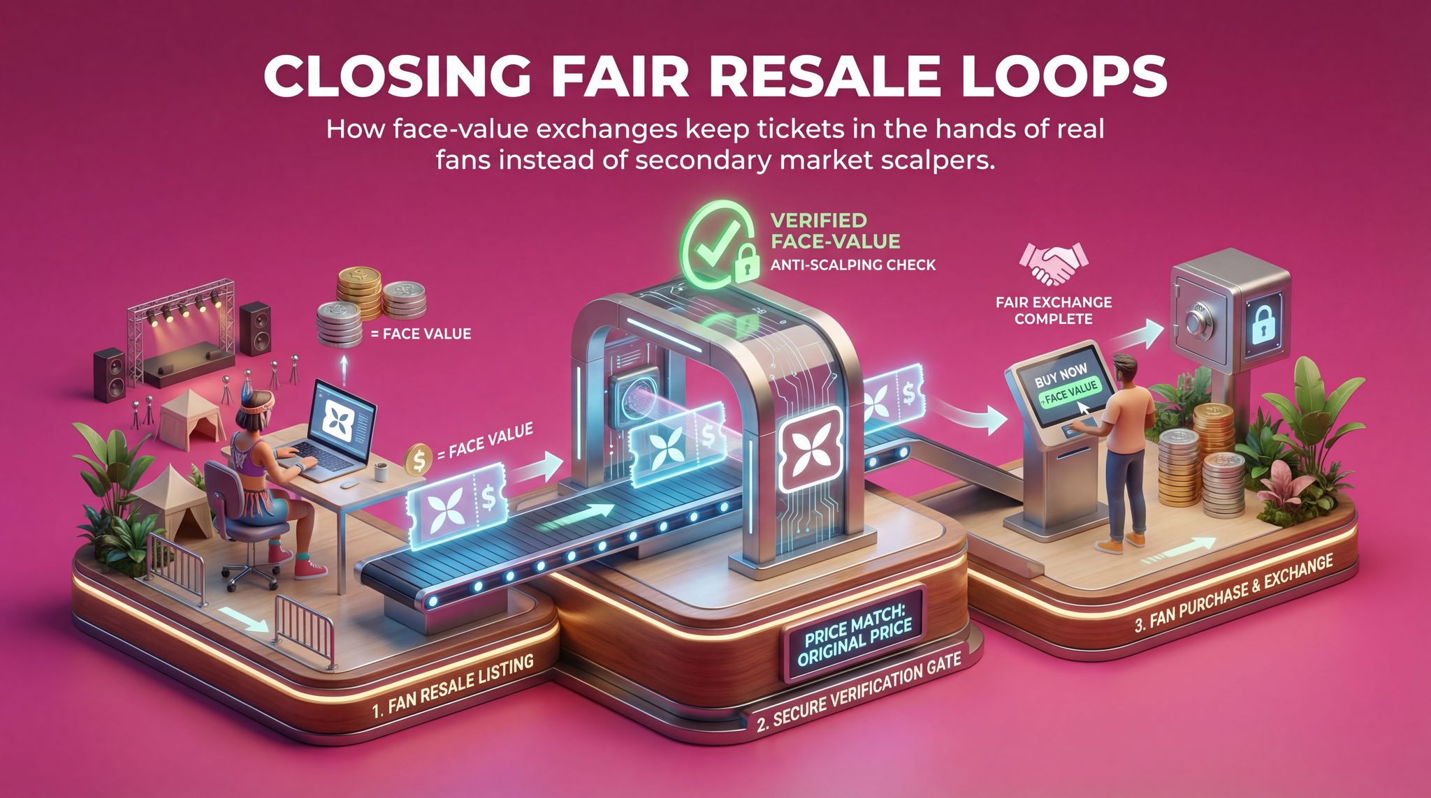 Closing Fair Resale Loops
