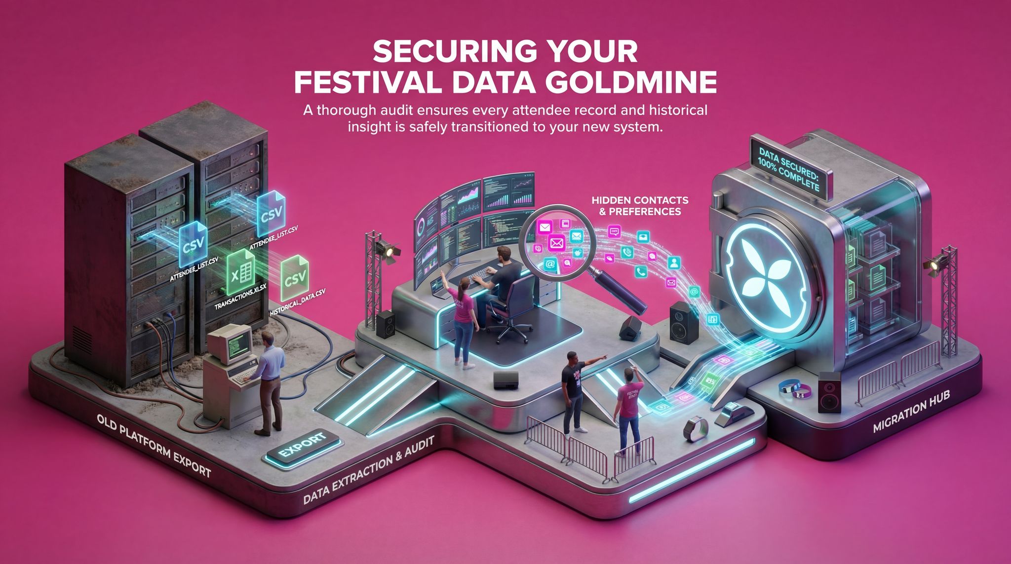 Securing Your Festival Data Goldmine