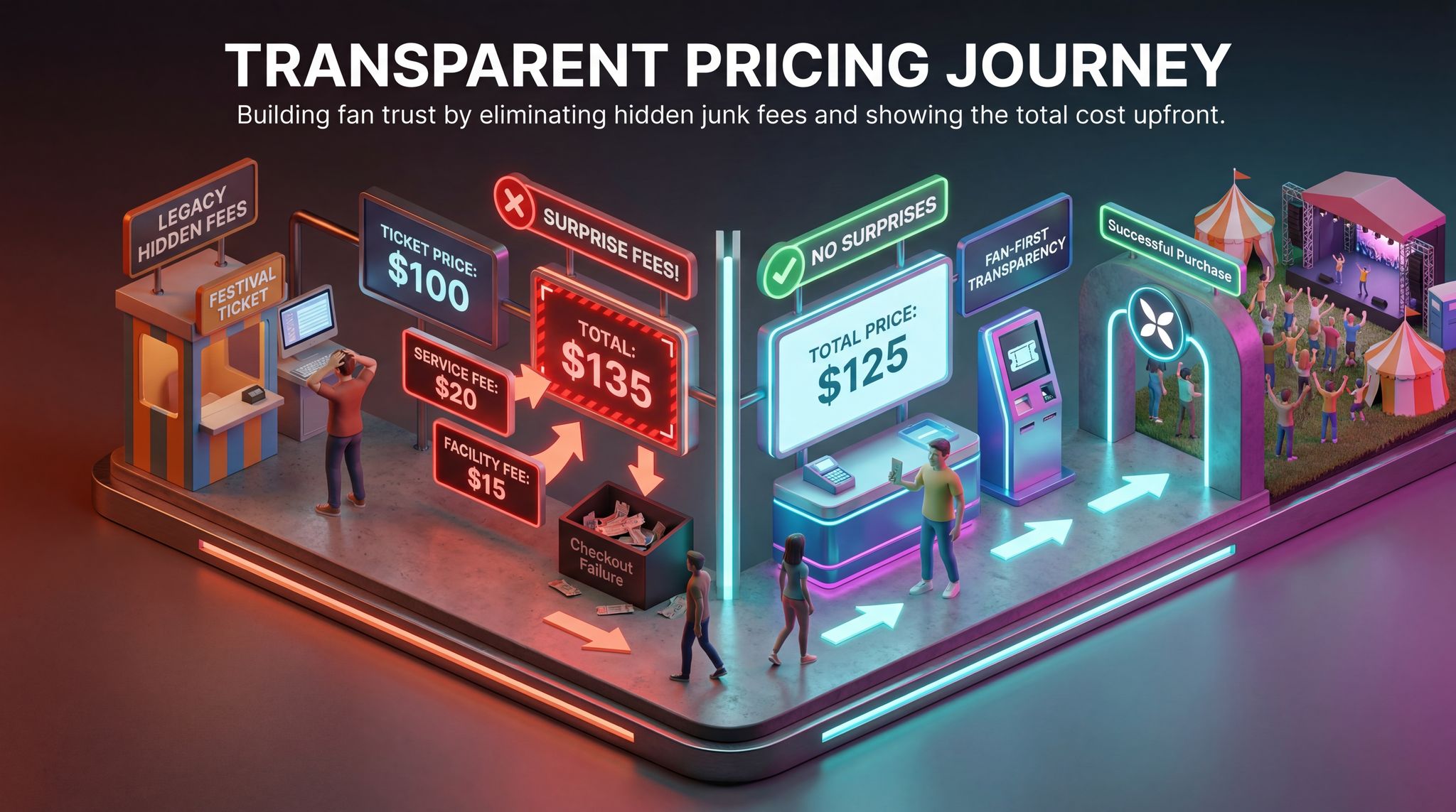 Transparent Pricing Journey