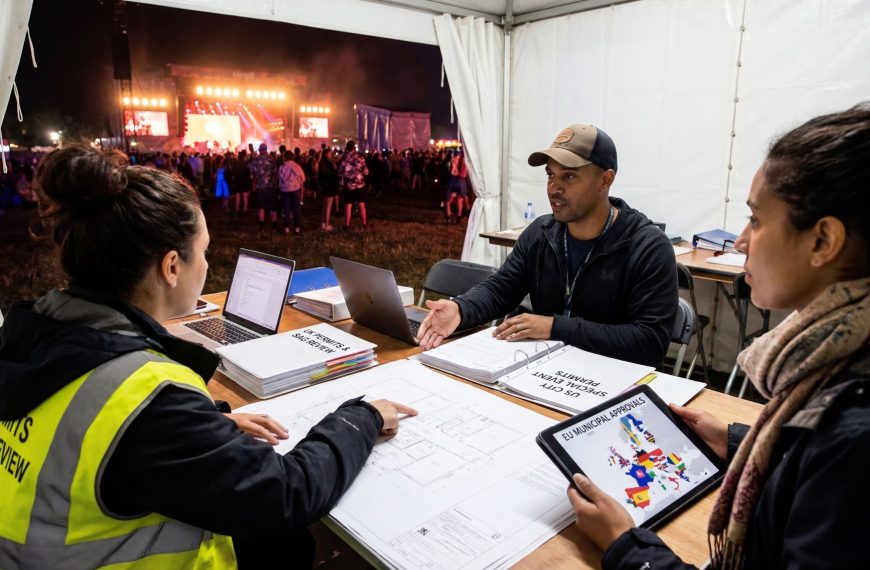 Festival Permits Around the World: Navigating UK, US, and EU Licensing Differences