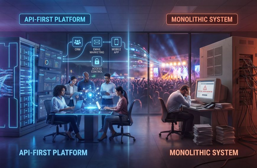 API-First vs Monolithic Ticketing in 2026: How Architecture Affects Your Event Tech Stack