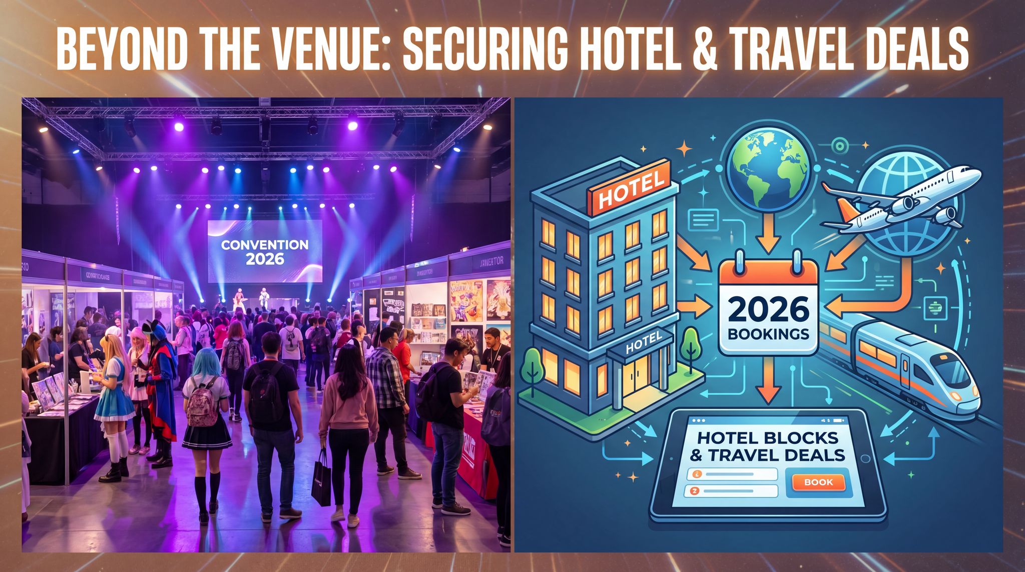 Beyond the Venue: Securing Hotel Room Blocks and Travel Deals for Your 2026 Convention