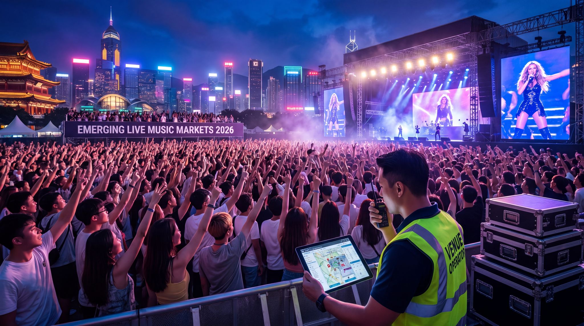 Emerging Live Music Markets in 2026: Opportunities & Challenges for Venue Operators