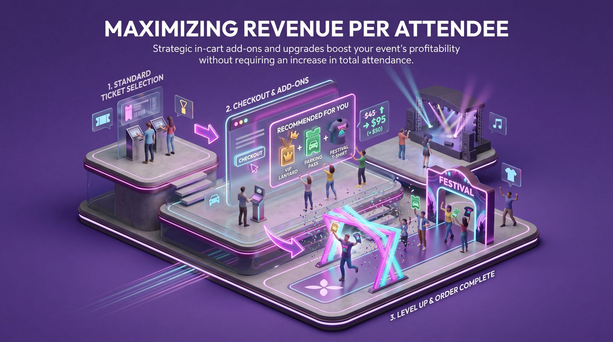 Maximizing Revenue per Attendee