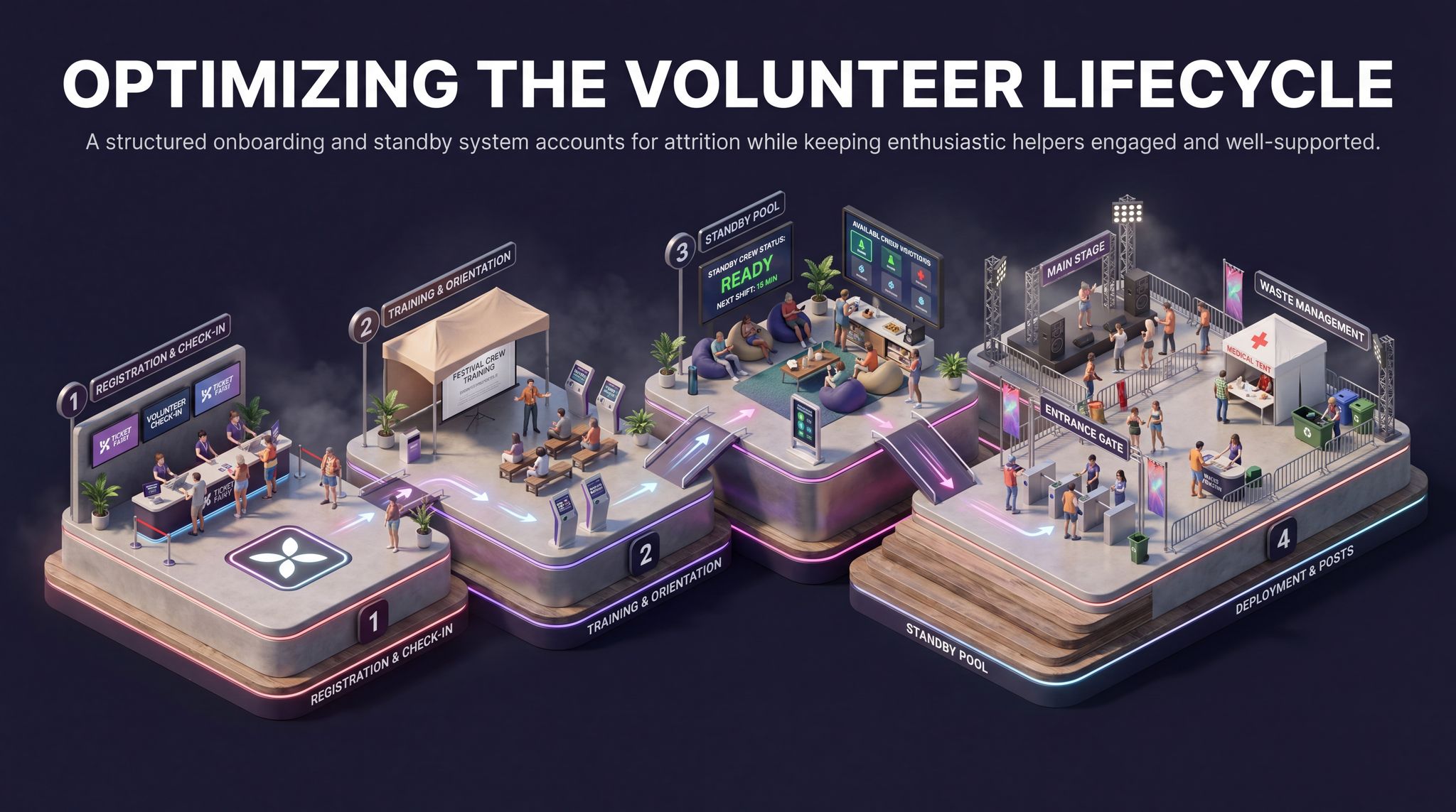 Optimizing the Volunteer Lifecycle