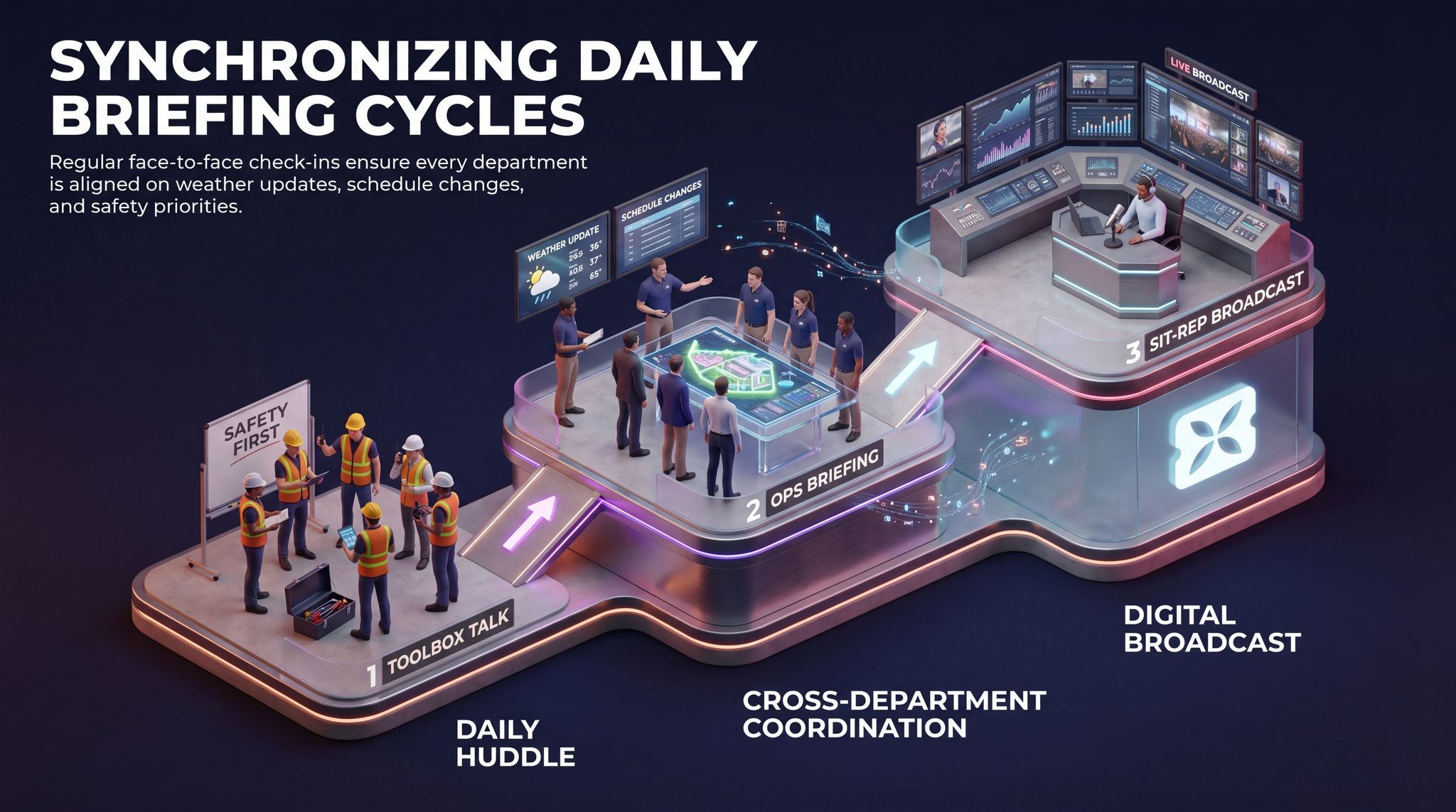 Synchronizing Daily Briefing Cycles