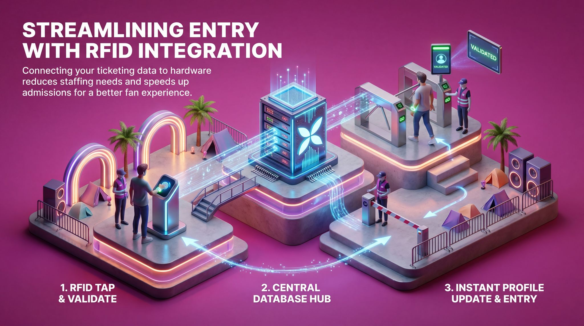 Streamlining Entry with RFID Integration