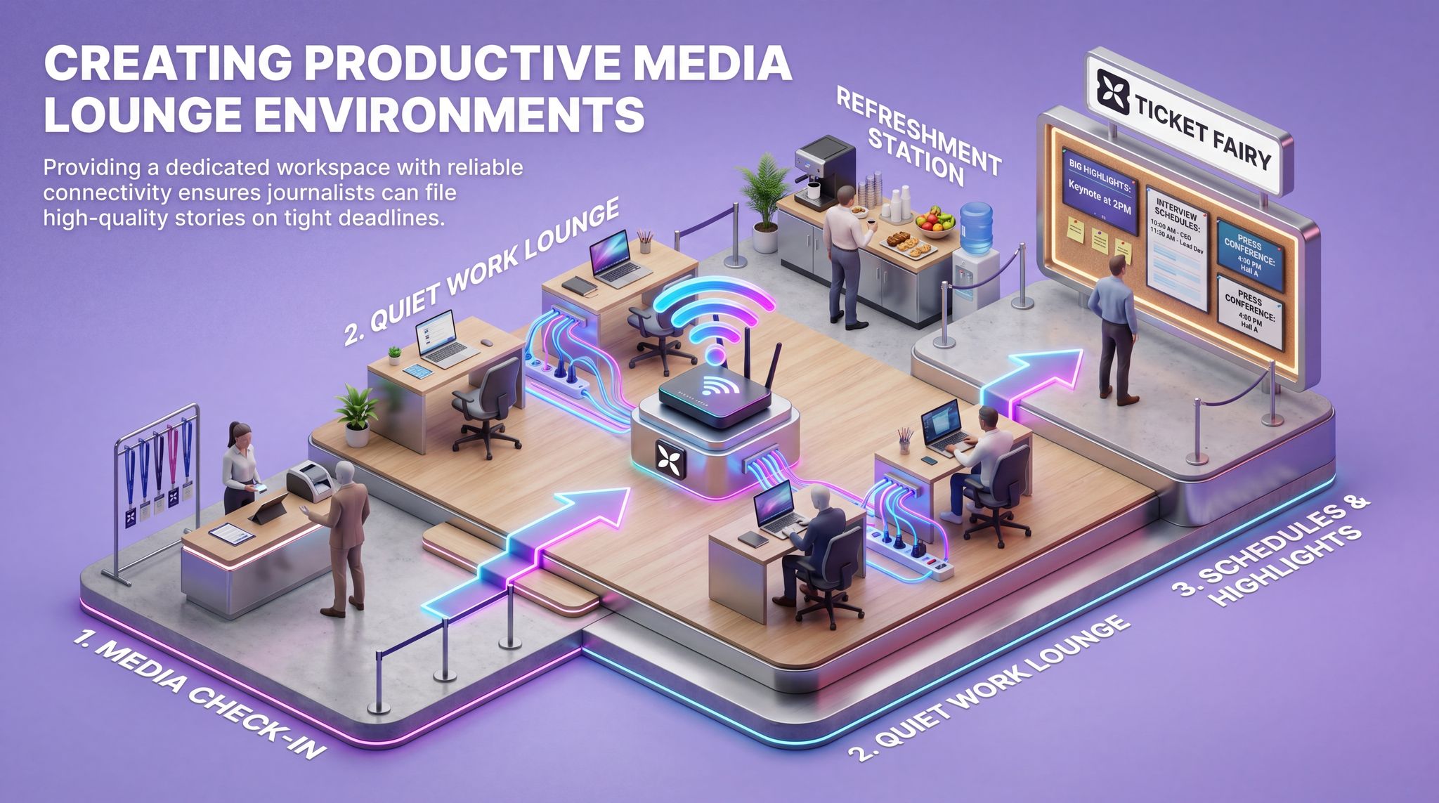 Creating Productive Media Lounge Environments