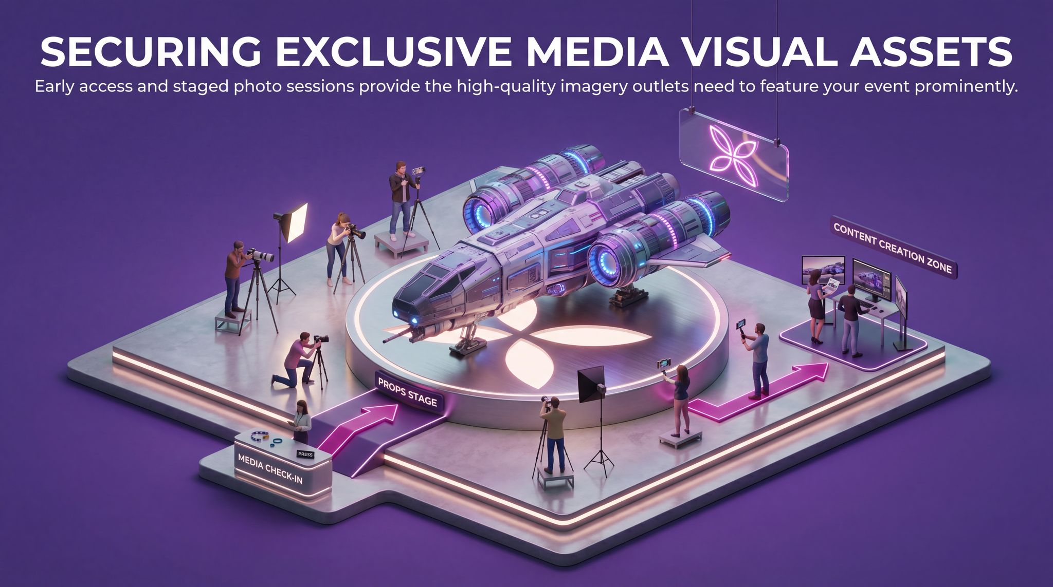 Securing Exclusive Media Visual Assets