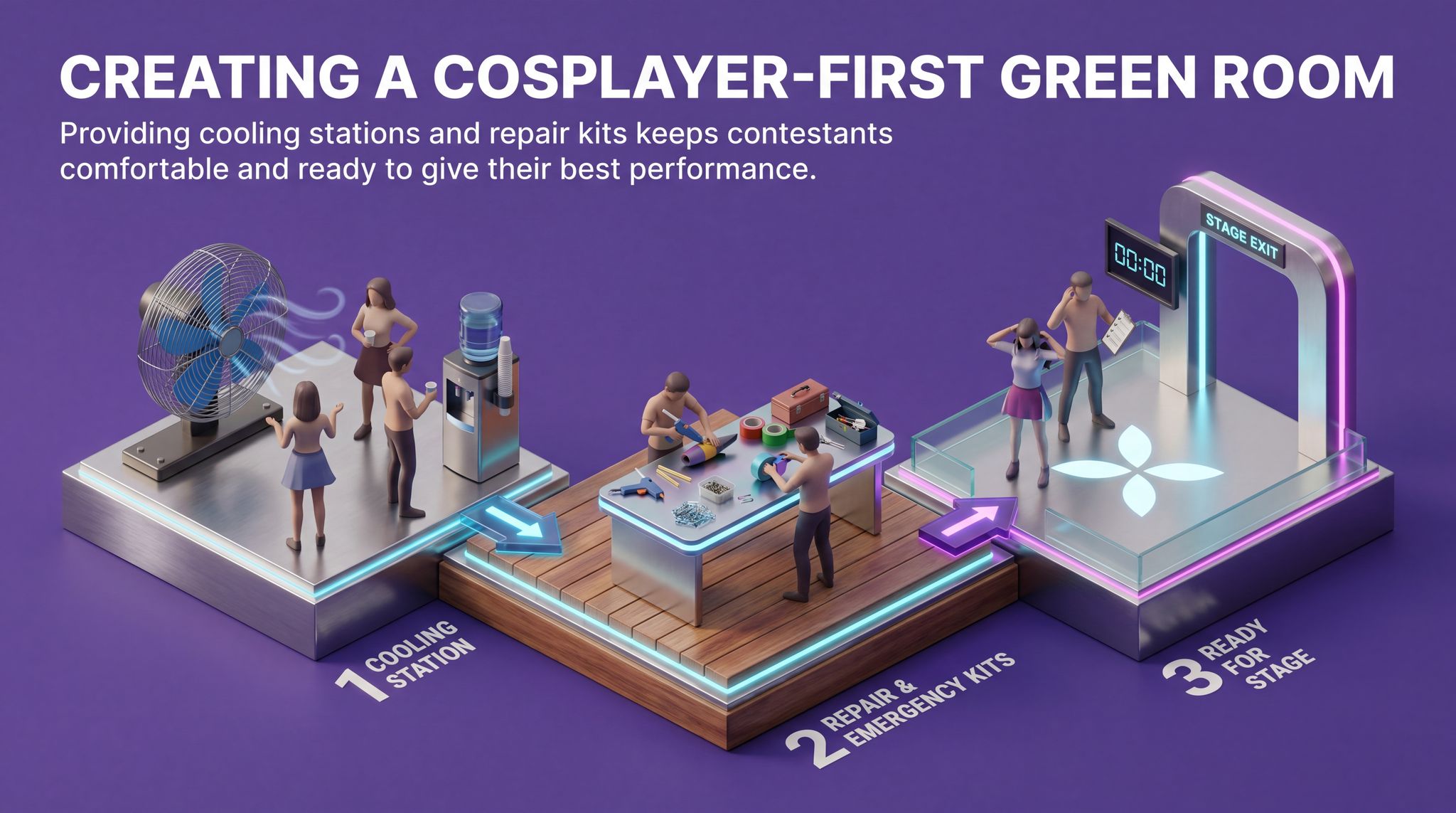 Creating a Cosplayer-First Green Room
