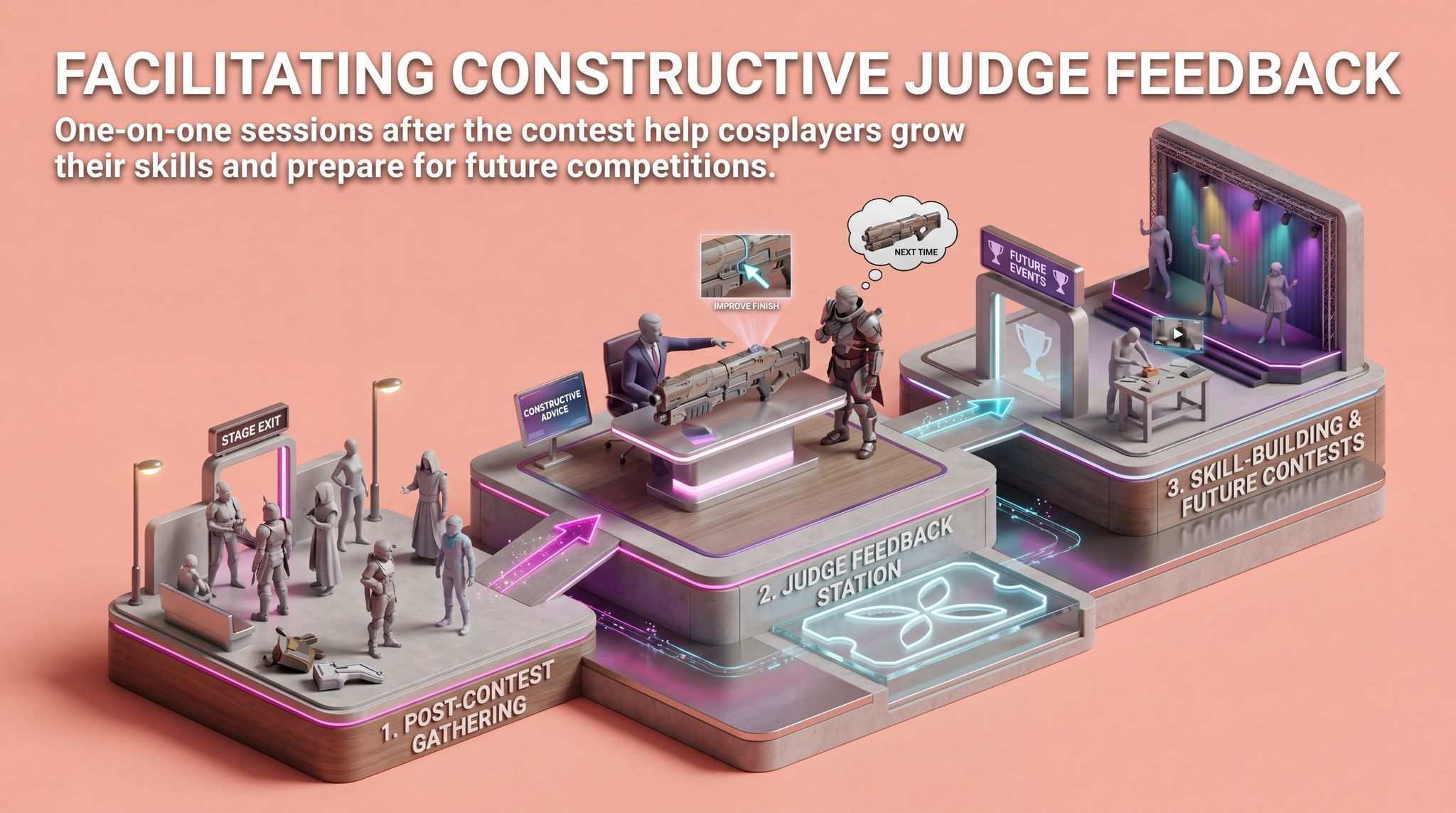 Facilitating Constructive Judge Feedback