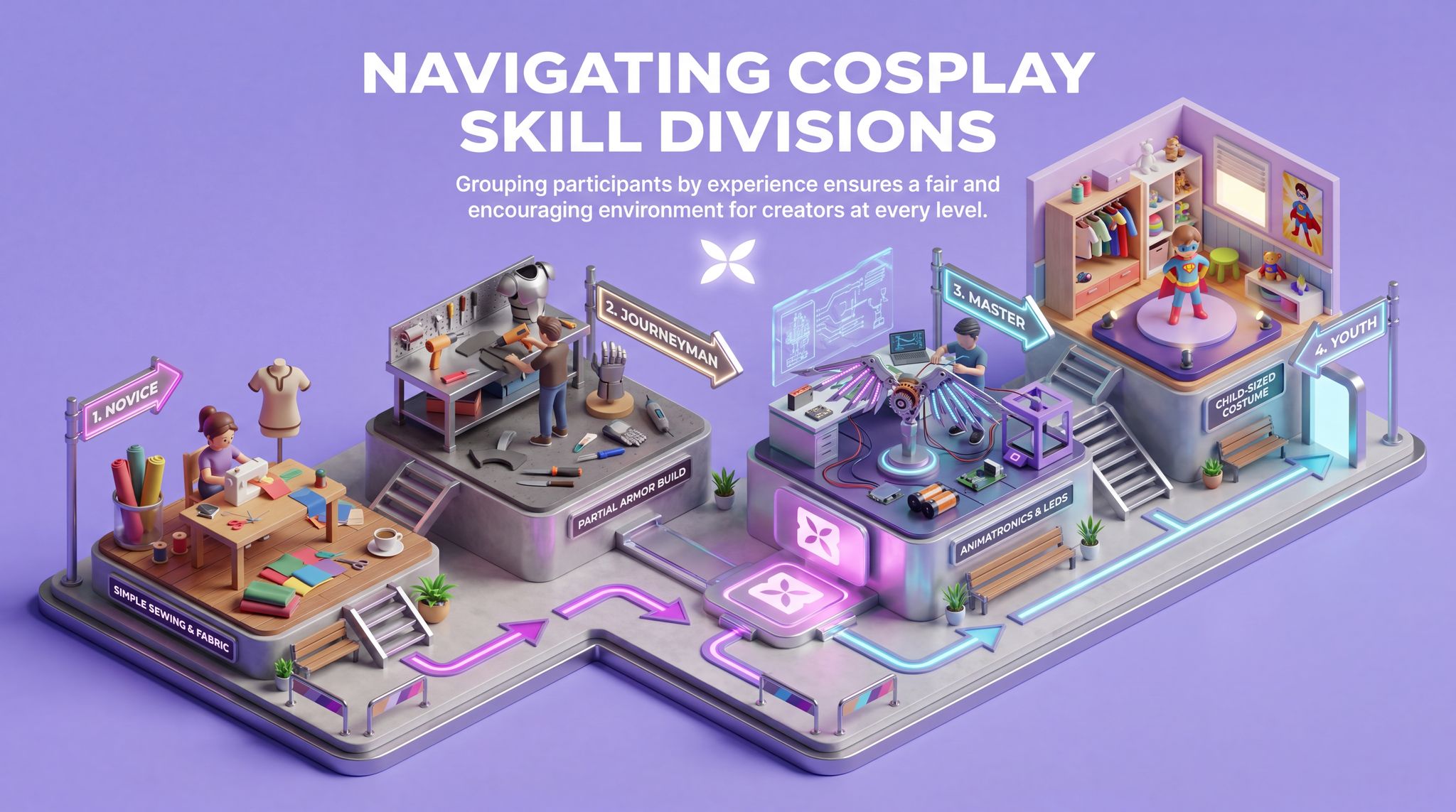Navigating Cosplay Skill Divisions